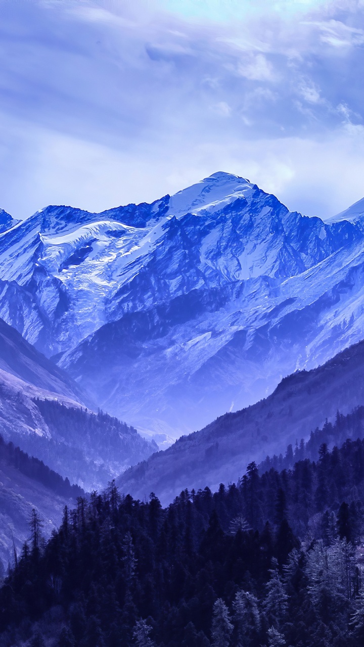 多山的地貌, 山脉, 性质, 自然景观, 高地 壁纸 720x1280 允许