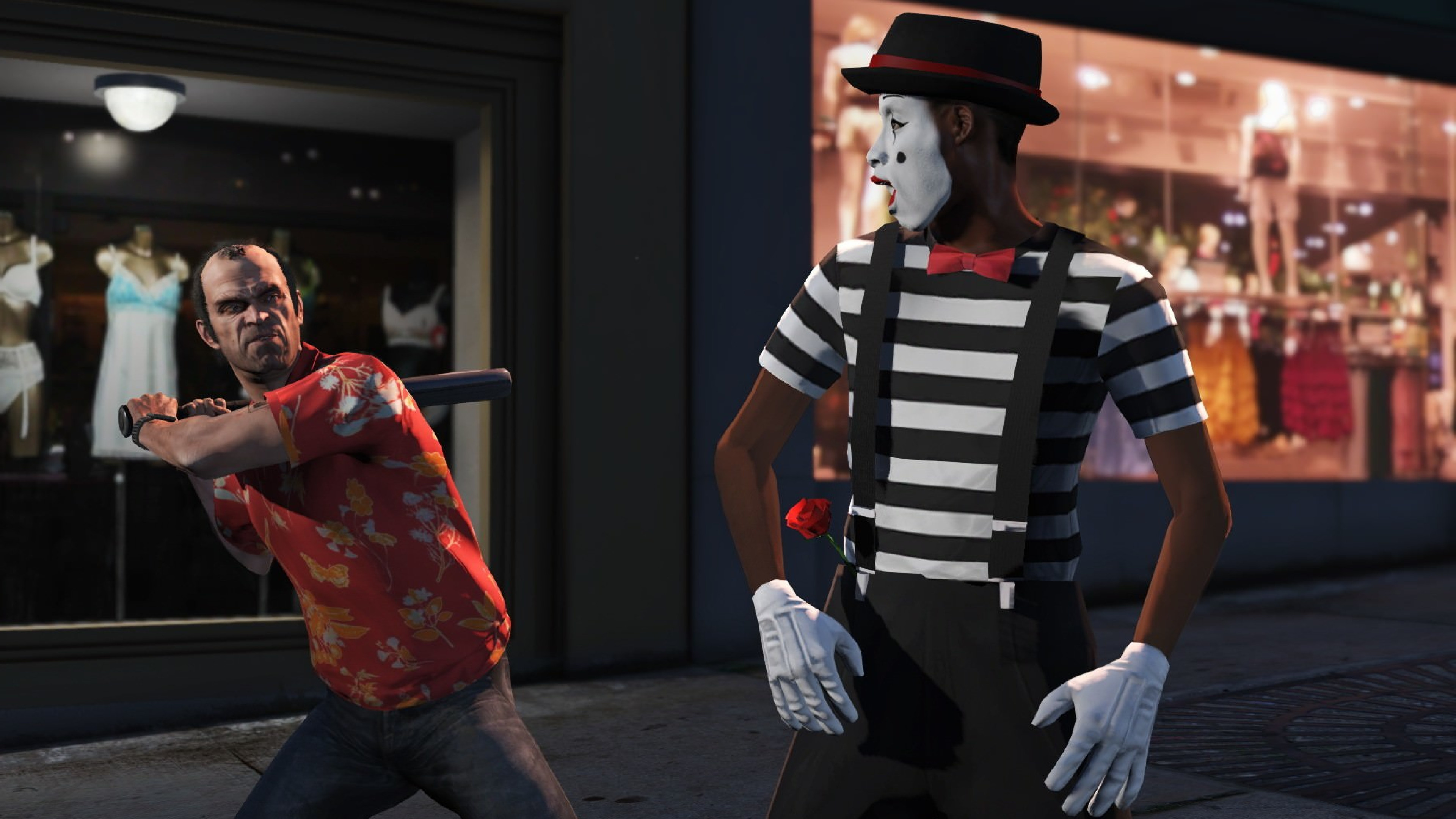 Grand Theft Auto v, Trevor Philips, Grand Theft Auto Online, Rockstar Games, Costume. Wallpaper in 3840x2160 Resolution