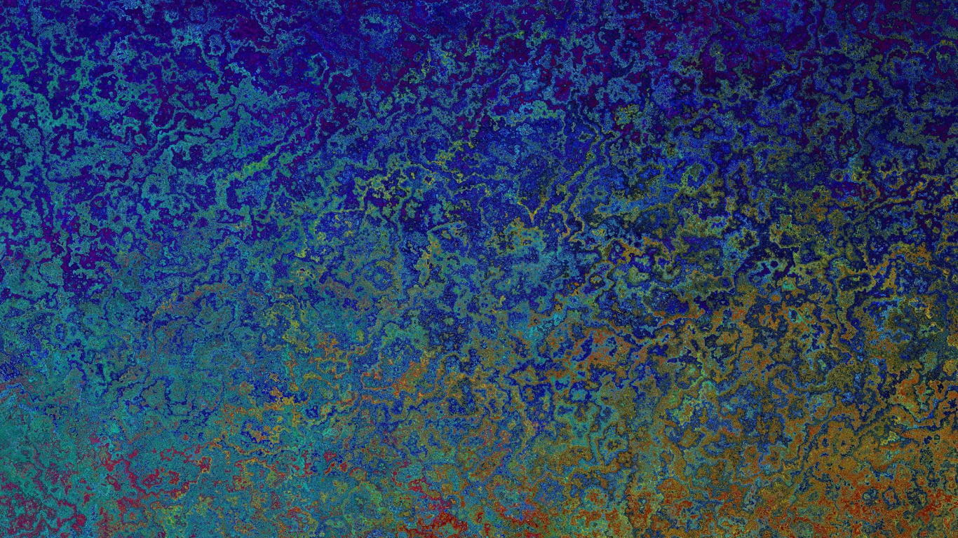el Arte Abstracto, Azul, Amarillo, Morado, Naranja. Wallpaper in 1366x768 Resolution
