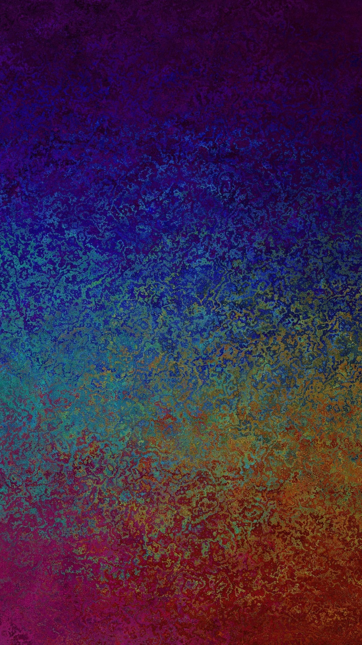 el Arte Abstracto, Azul, Amarillo, Morado, Naranja. Wallpaper in 720x1280 Resolution