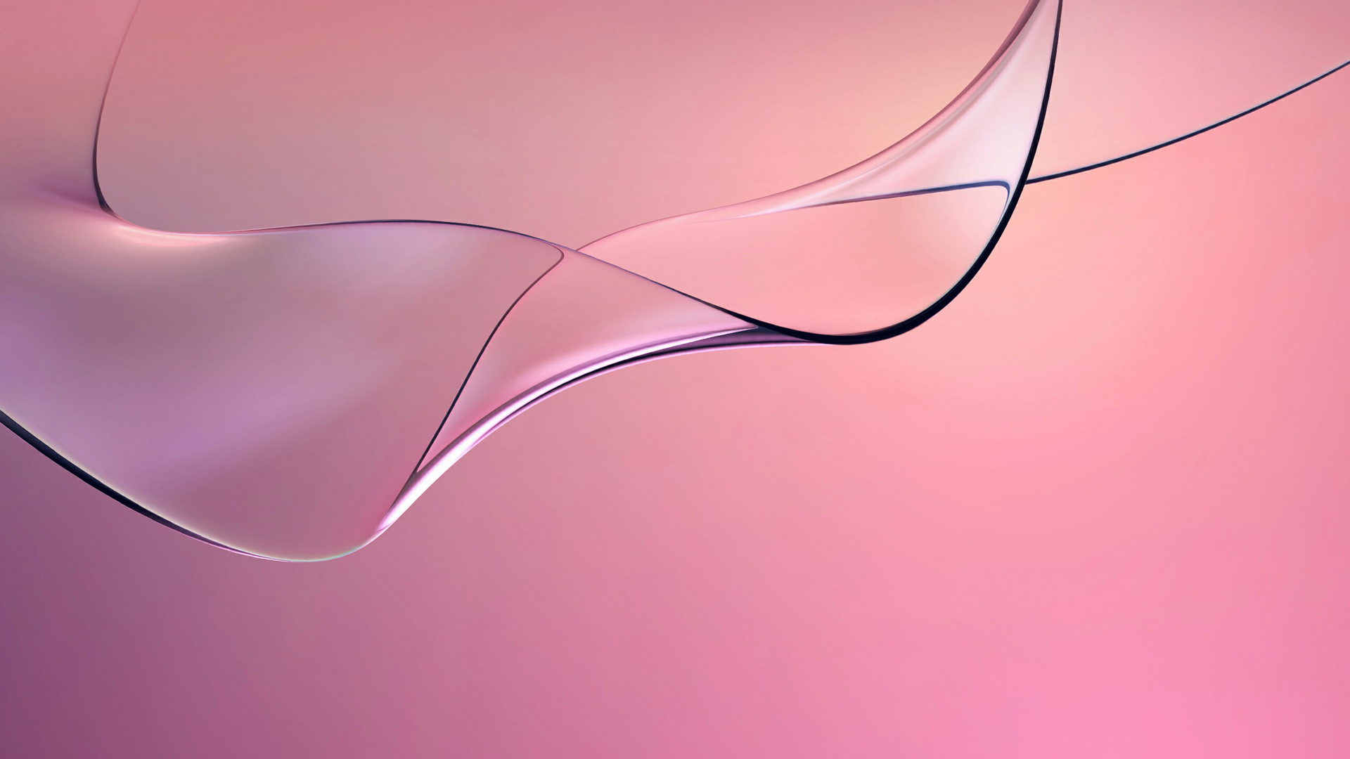 White Coated Wire on Pink Textile. Wallpaper in 1920x1080 Resolution