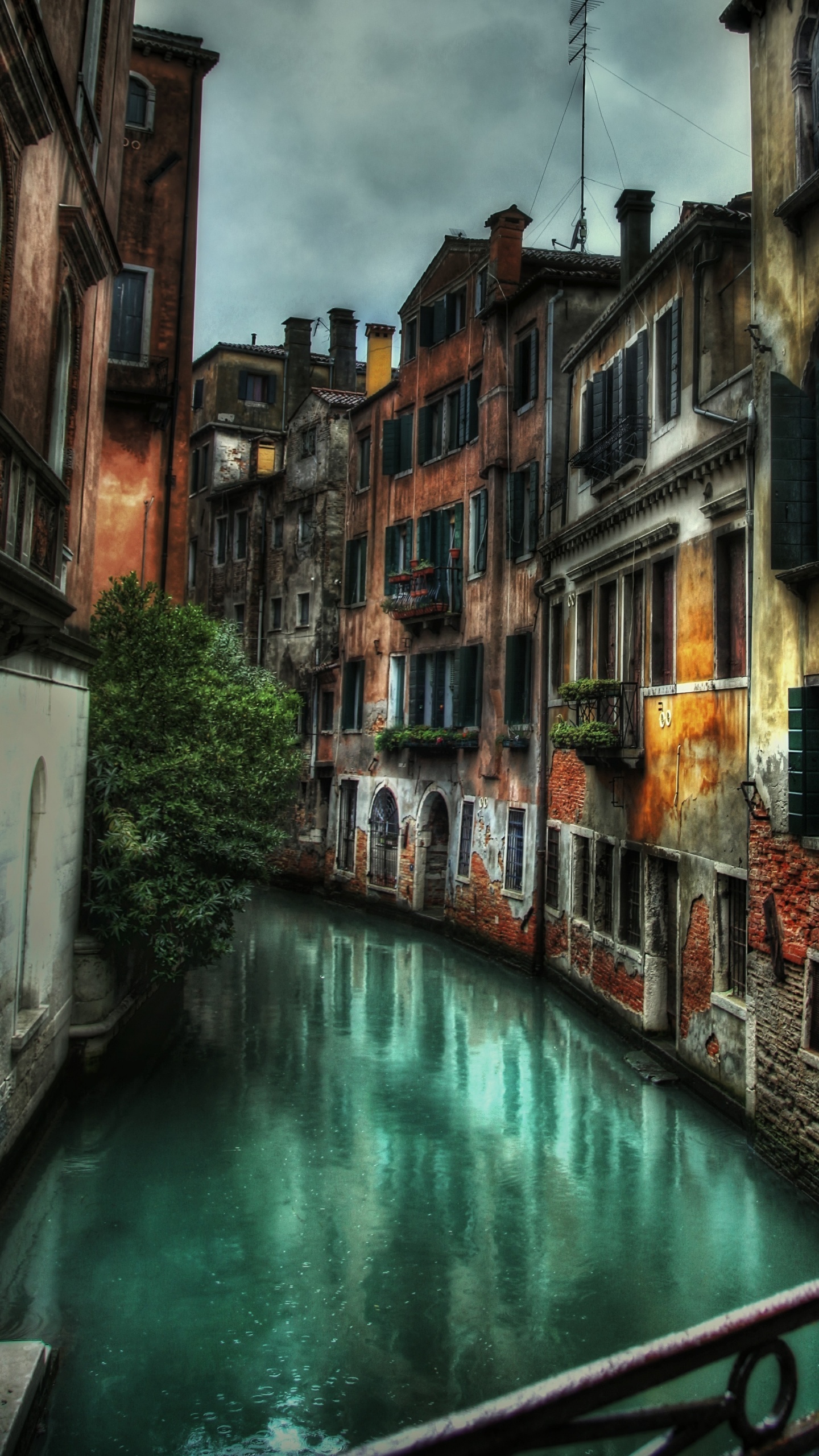 Rivière Entre Les Bâtiments en Béton Pendant la Journée. Wallpaper in 1440x2560 Resolution