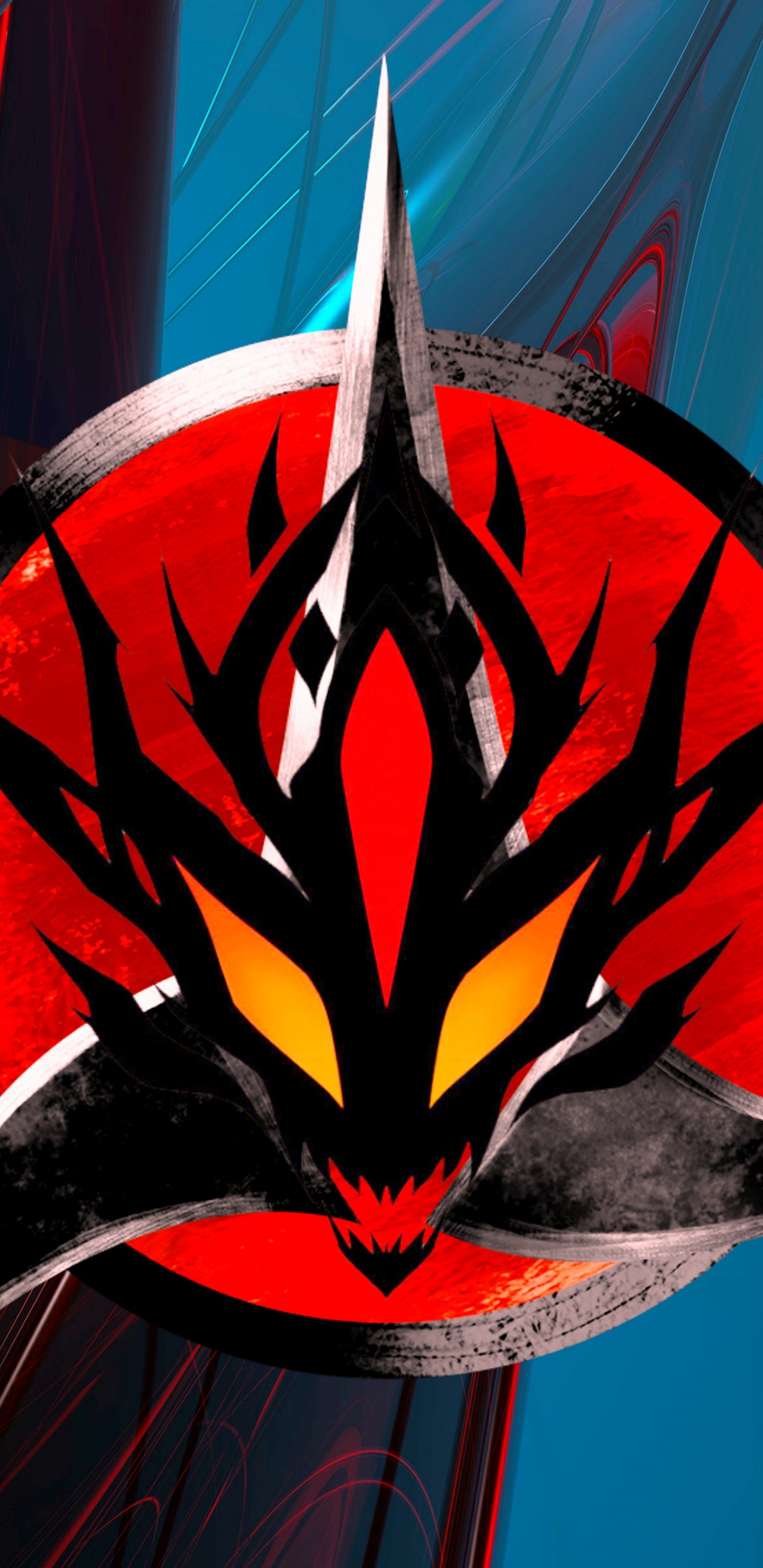 Rojo, Diseño Gráfico, Gráficos, Ilustración, Batman. Wallpaper in 1440x2960 Resolution