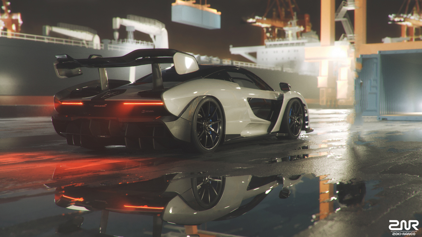 Red Ferrari 458 Italia on Display. Wallpaper in 1366x768 Resolution