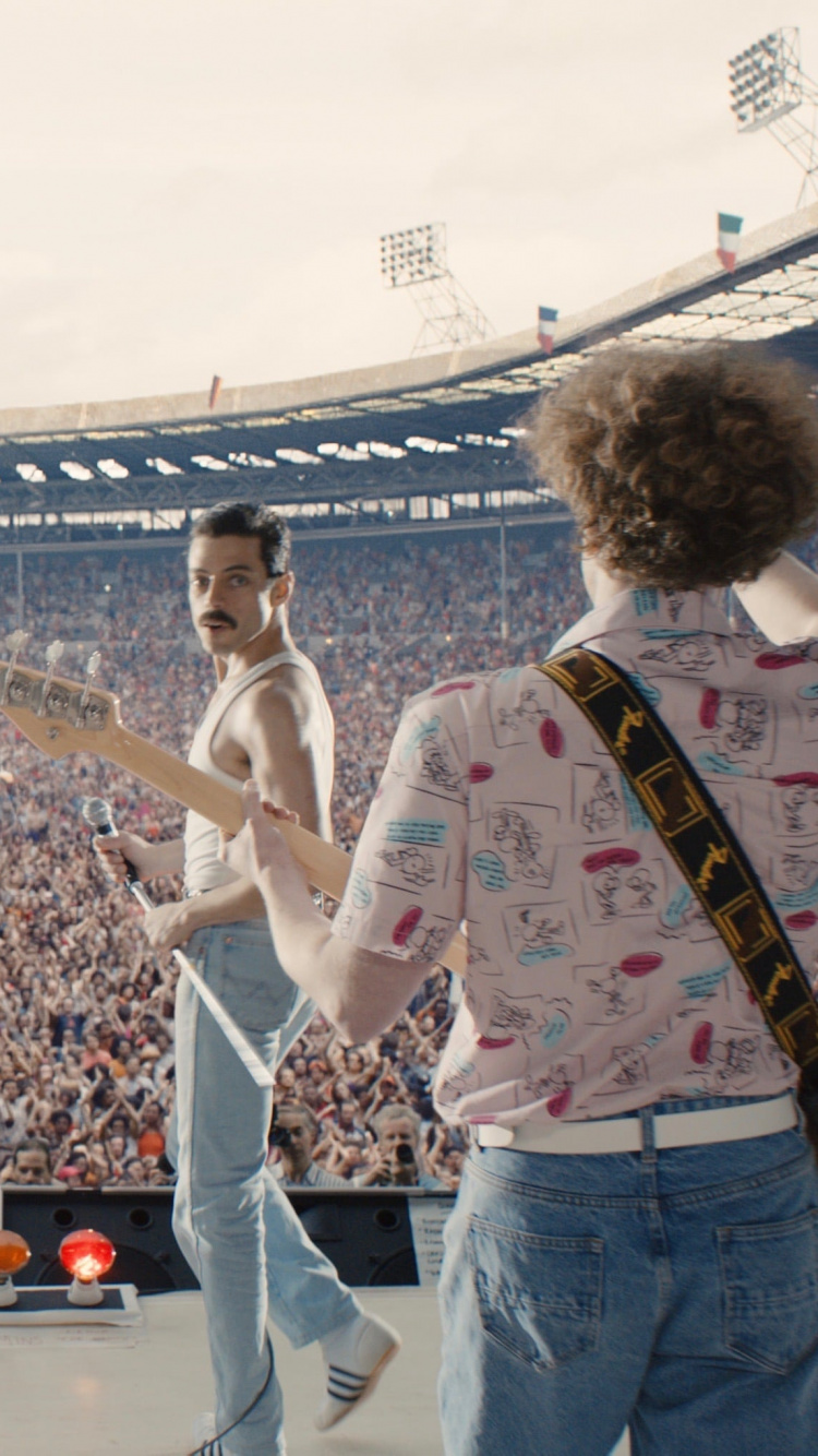 Bohemian Rhapsody, Freddie Mercury, Queen, Tourismus, Veranstaltung. Wallpaper in 750x1334 Resolution