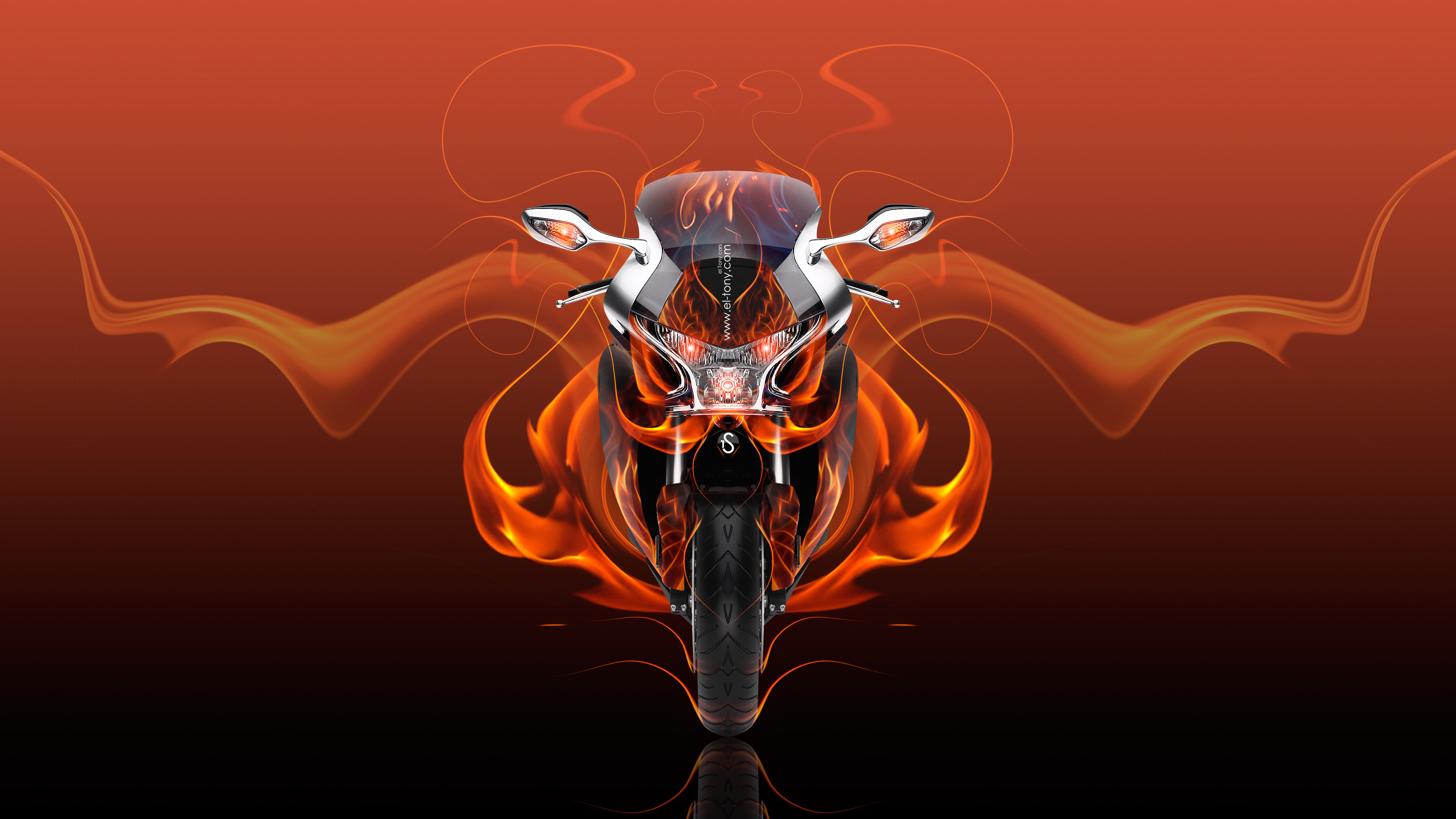 Man in Black and White Helmet Illustration. Wallpaper in 3840x2160 Resolution