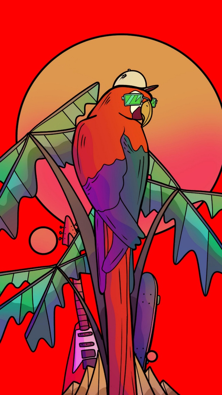 Pochoir de Citrouille Wow Wow Wubbzy, la Floraison de la Plante, Art, Oiseau, Magenta. Wallpaper in 720x1280 Resolution