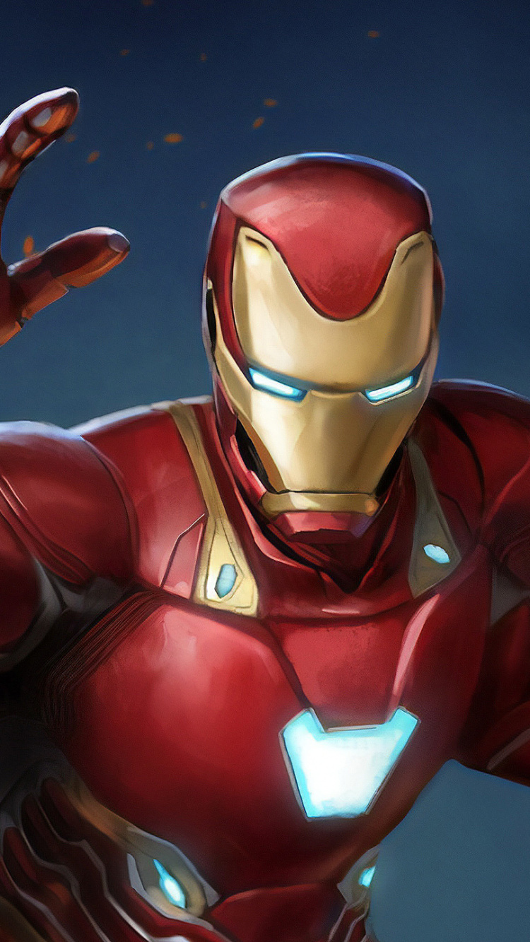 Red and Blue Spider Man Illustration. Wallpaper in 750x1334 Resolution