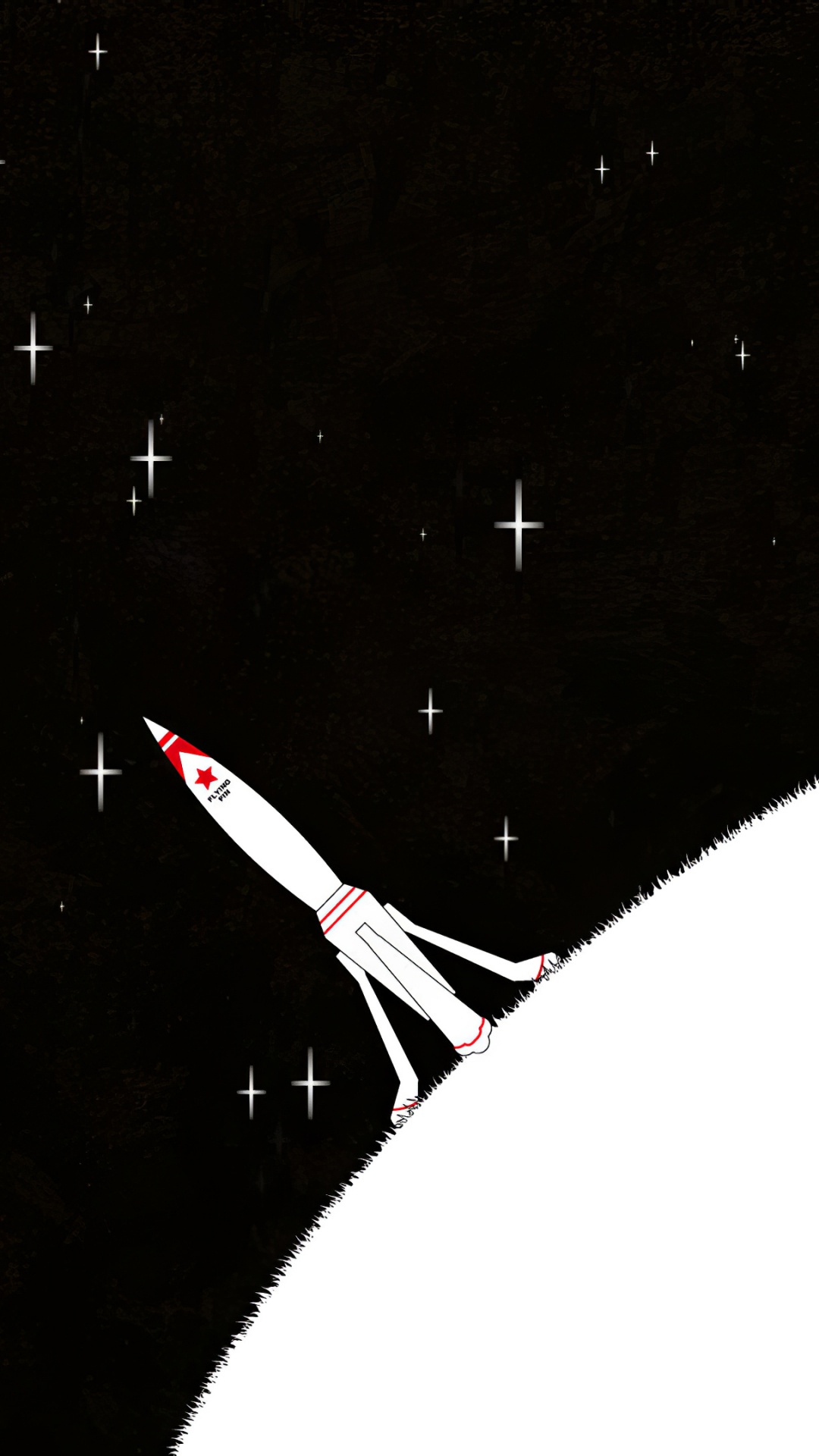 Textil Con Estampado de Estrellas en Blanco y Negro. Wallpaper in 1080x1920 Resolution