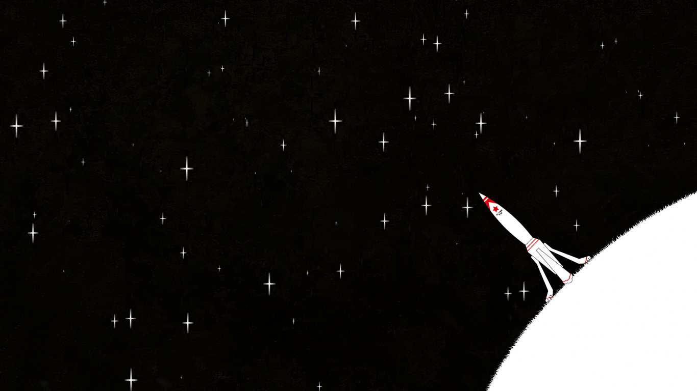 Textil Con Estampado de Estrellas en Blanco y Negro. Wallpaper in 1366x768 Resolution