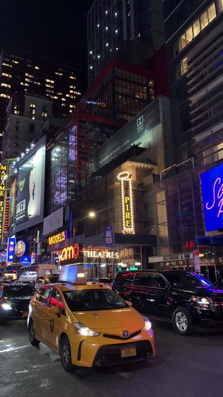 New York City, King, Compact Car, Mid Size Car, Wheel. Wallpaper in 720x1280 Resolution