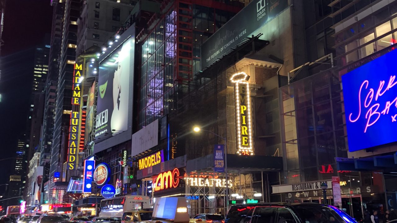 New York City, König, Mitte Größe Auto, Rad, Automotive Lighting. Wallpaper in 1280x720 Resolution