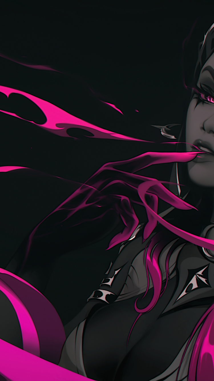 VALORANT, Reyna Valorando, Fan Art, Animación, Estilo. Wallpaper in 750x1334 Resolution