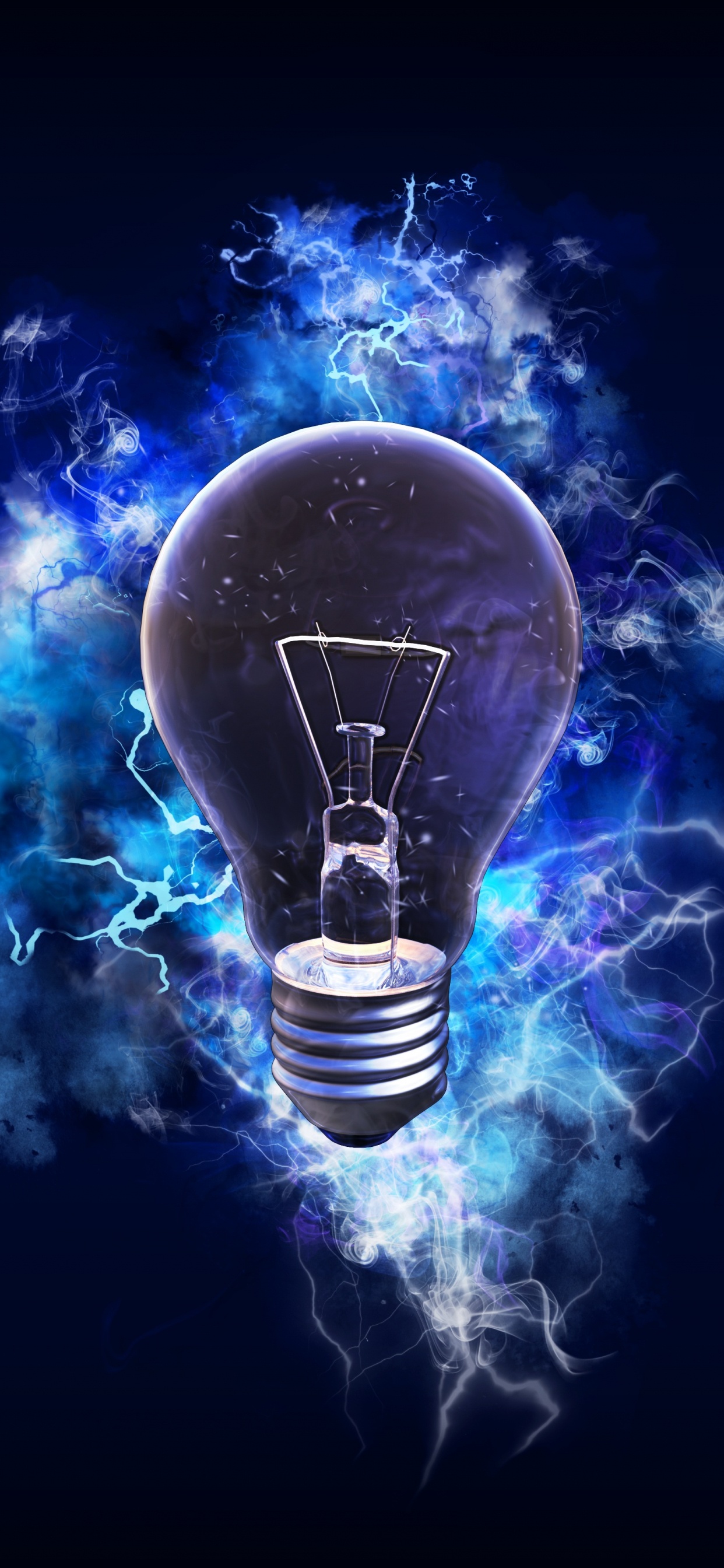 Montgolfière Blanche Avec Fumée Orange et Jaune. Wallpaper in 1242x2688 Resolution