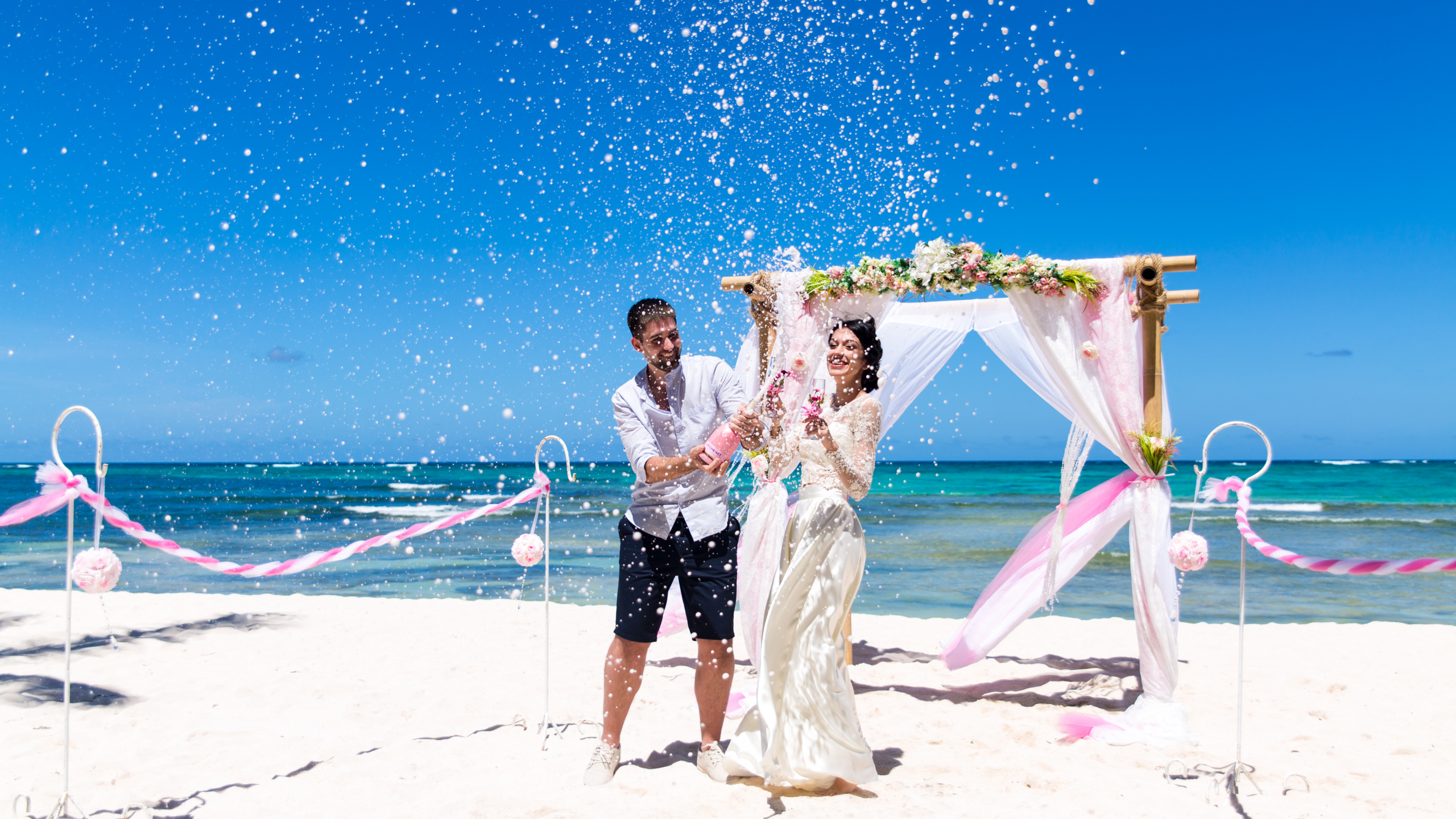 乐趣, 度假, 夏天, 大海, 海洋 壁纸 2560x1440 允许