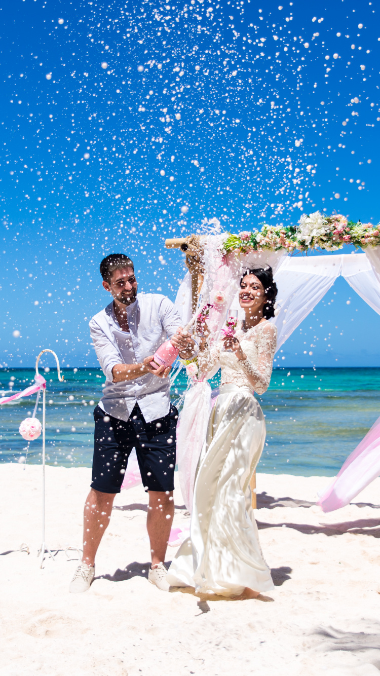 Diversión, Vacaciones, Playa, Verano, Mar. Wallpaper in 750x1334 Resolution