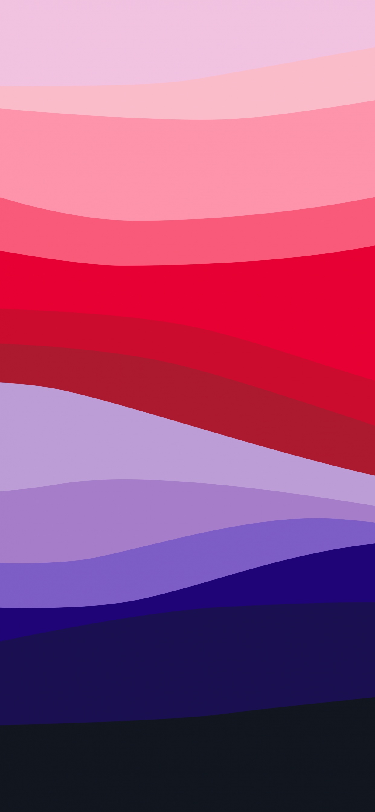 Mathématique, Géométrie, la Pureté de la Couleur, Azure, Purple. Wallpaper in 1242x2688 Resolution