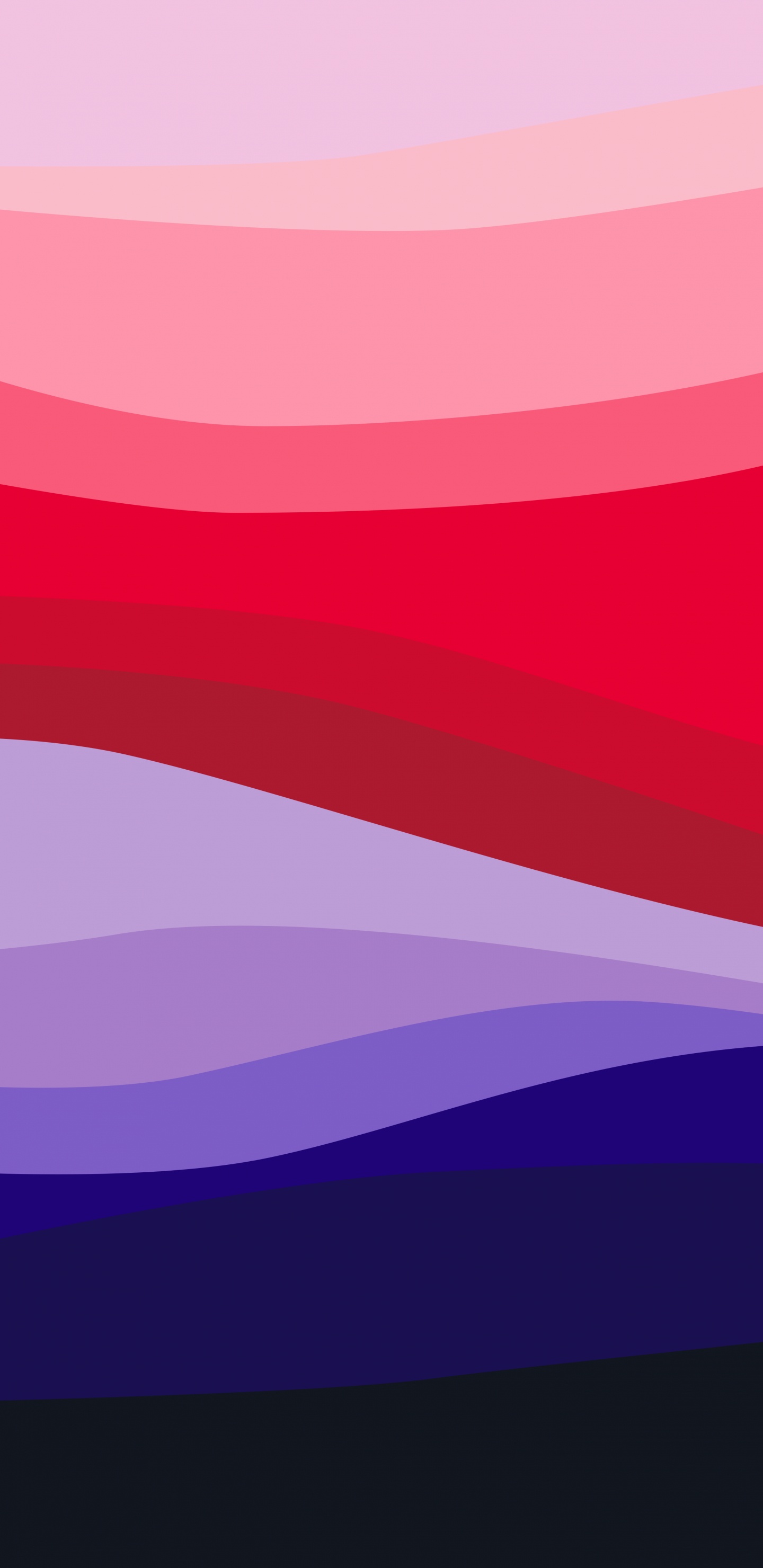 Mathématique, Géométrie, la Pureté de la Couleur, Azure, Purple. Wallpaper in 1440x2960 Resolution