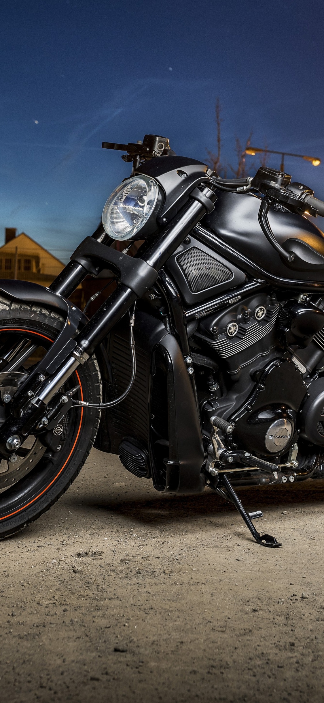 Harley Davidson, Motorrad, Harley Davidson Sportster, Softail, Triumph Motorcycles Ltd. Wallpaper in 1125x2436 Resolution