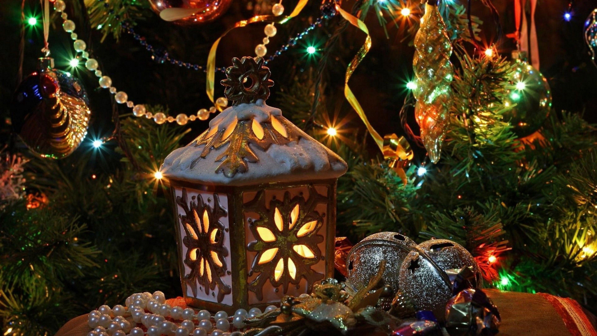 Weihnachten, Weihnachtsbeleuchtung, Christmas Ornament, Baum, Weihnachtsdekoration. Wallpaper in 1920x1080 Resolution