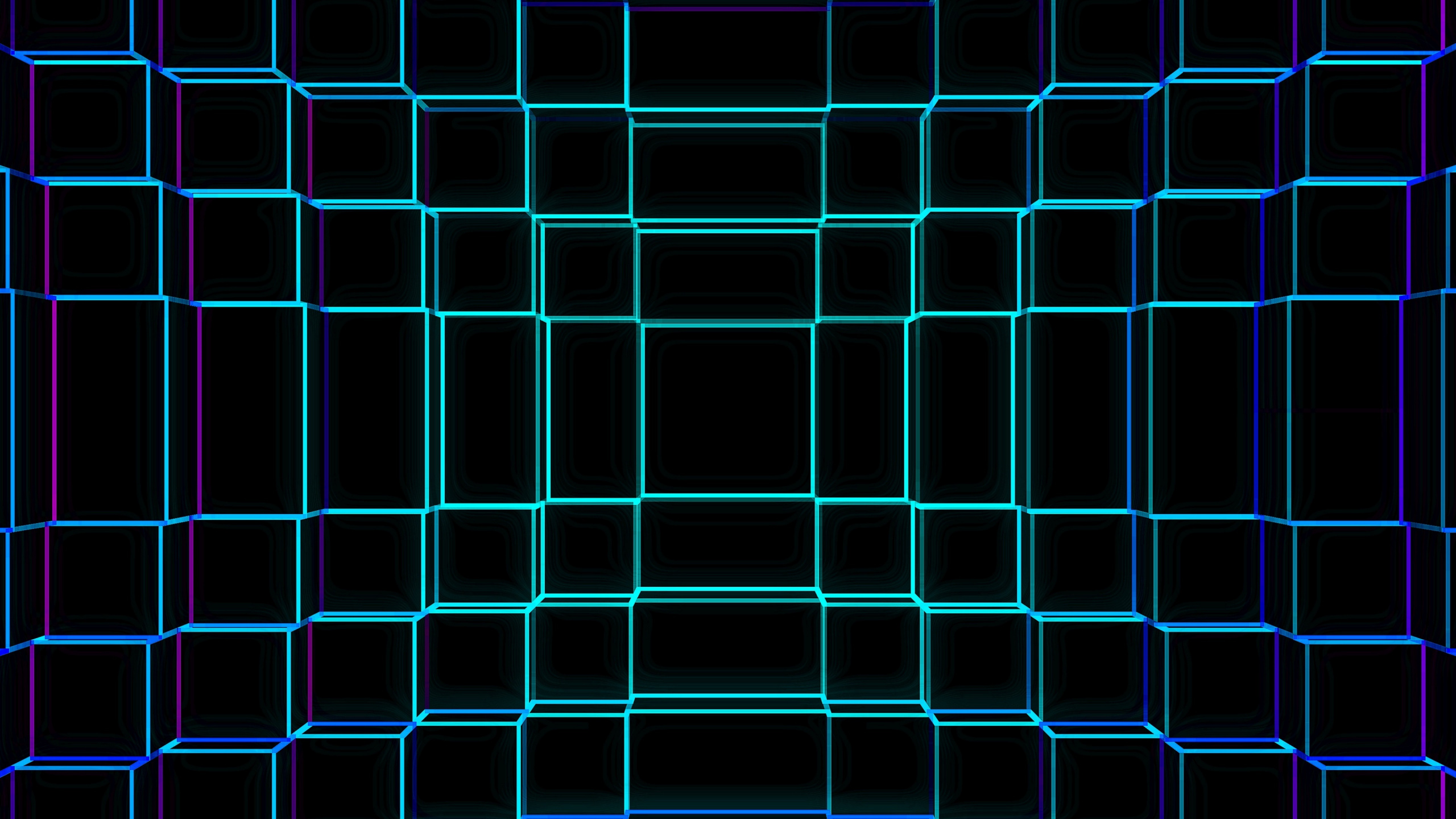 Lumière, la Pureté de la Couleur, Blue, Azure, Green. Wallpaper in 2560x1440 Resolution