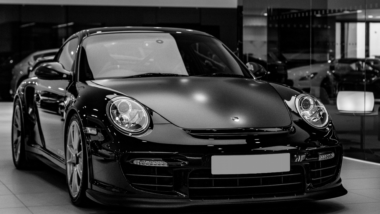 Foto en Escala de Grises de Bmw m 3. Wallpaper in 1280x720 Resolution