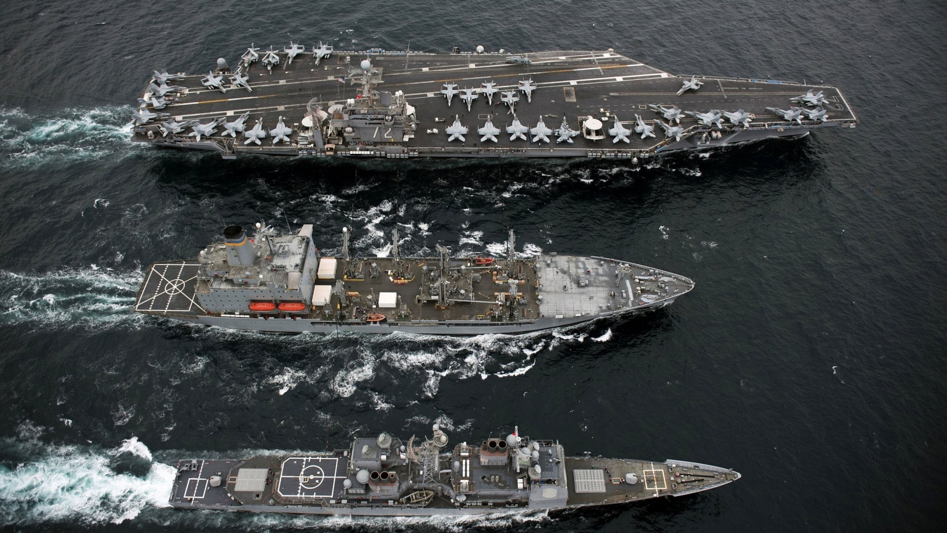 USS Abraham Lincoln CVN-72, Porte-avions, Navire de Guerre, de Navires de Guerre, Marine Des États-unis. Wallpaper in 1920x1080 Resolution