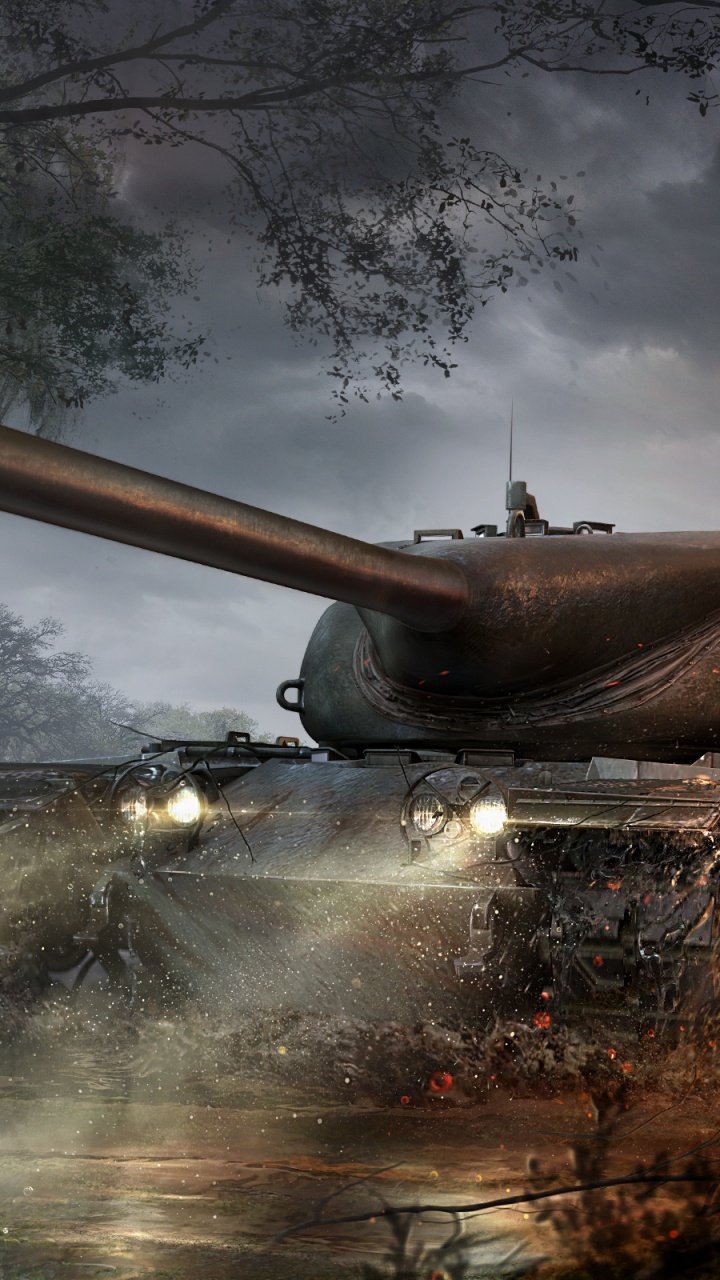 World of Tanks, Tank, Wargaming, Kampffahrzeug. Wallpaper in 720x1280 Resolution