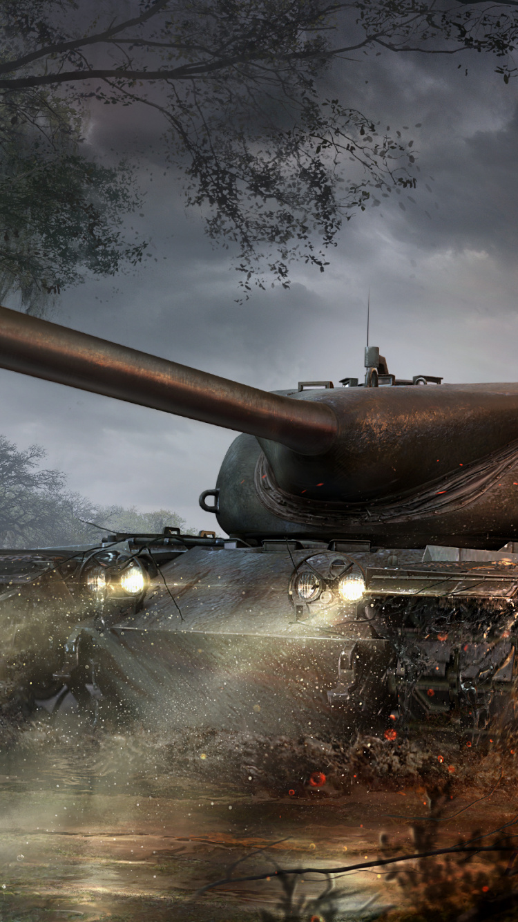 World of Tanks, Tank, Wargaming, Kampffahrzeug. Wallpaper in 750x1334 Resolution