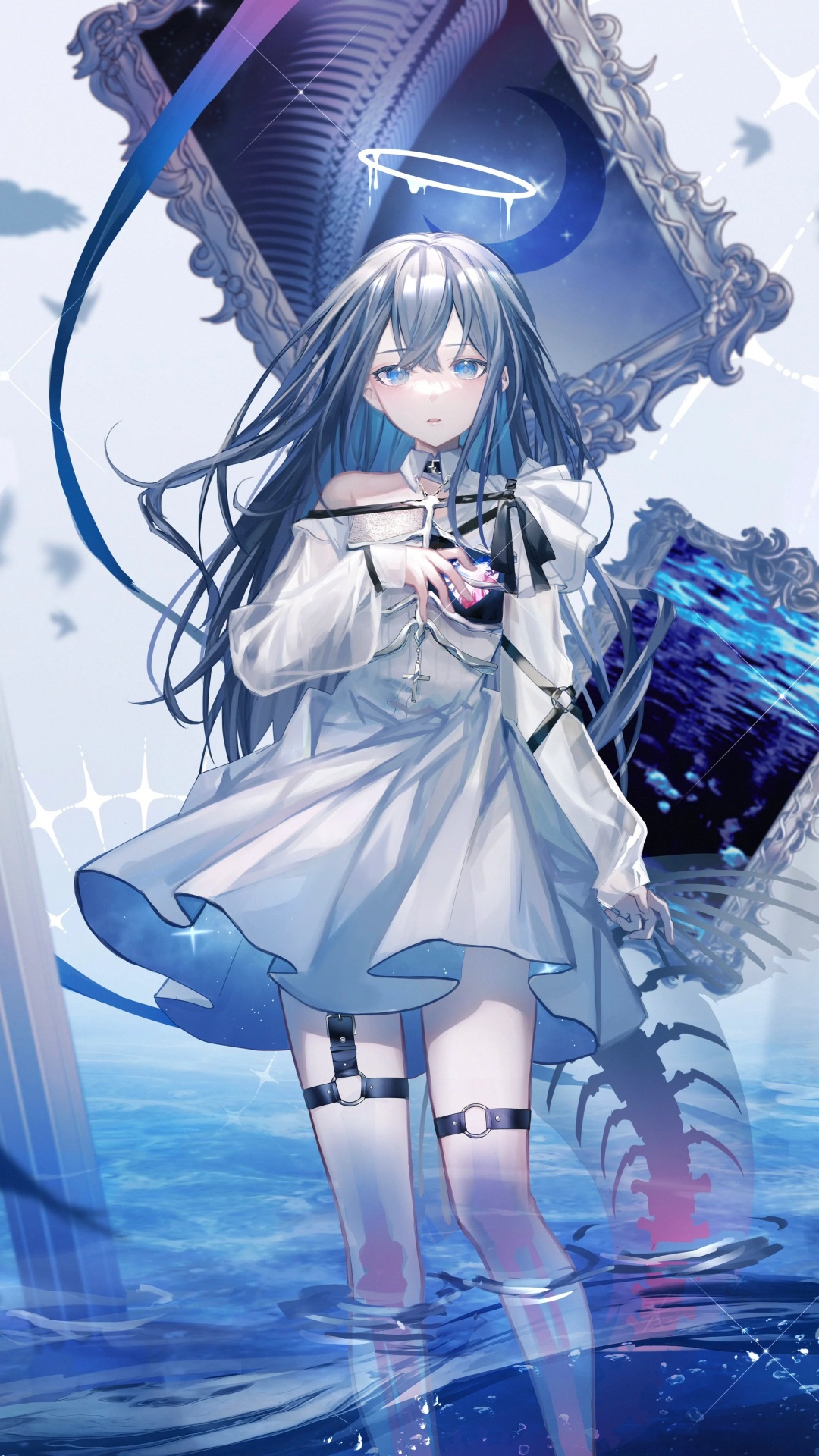 Anime, Ilustración, Clase 101 Llc, Gelbooru, Danbooru. Wallpaper in 1080x1920 Resolution