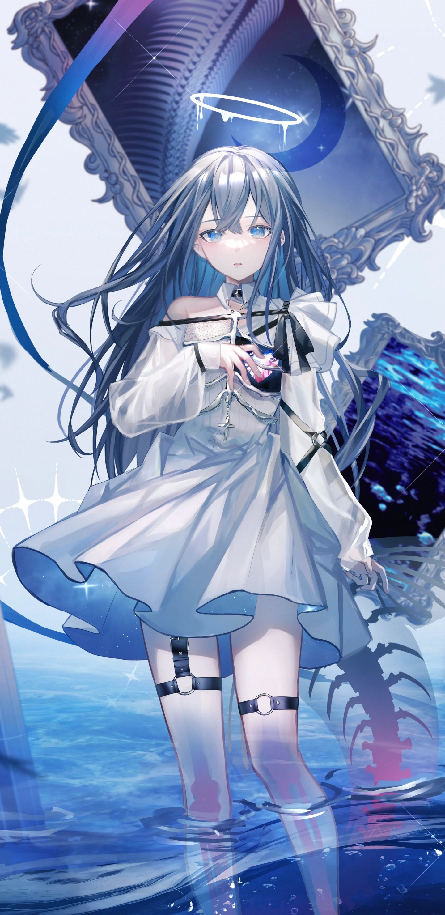 L'anime, Illustration, Classe 101 SARL, Gelbooru, Danbooru. Wallpaper in 1440x2960 Resolution