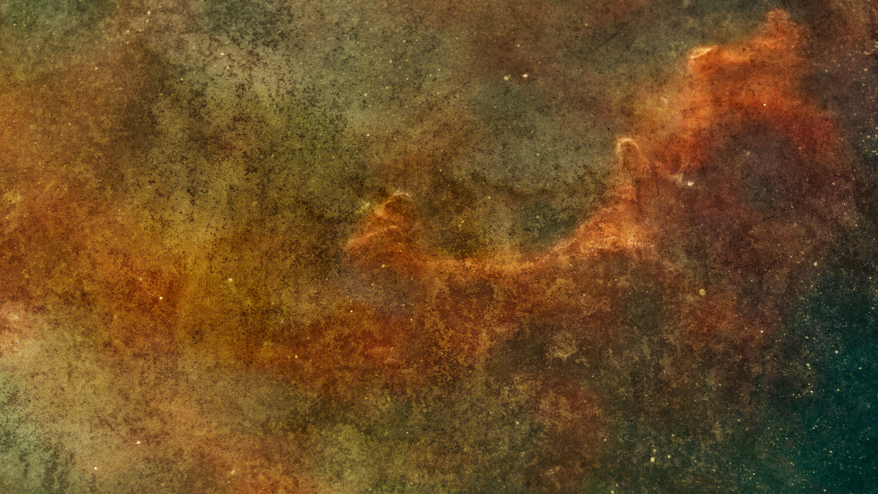 Brown and Green Starry Night. Wallpaper in 1280x720 Resolution