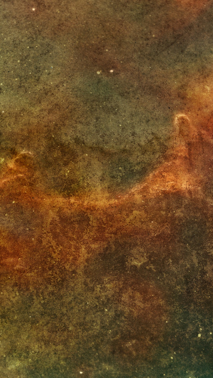 Noche Estrellada Marrón y Verde. Wallpaper in 720x1280 Resolution