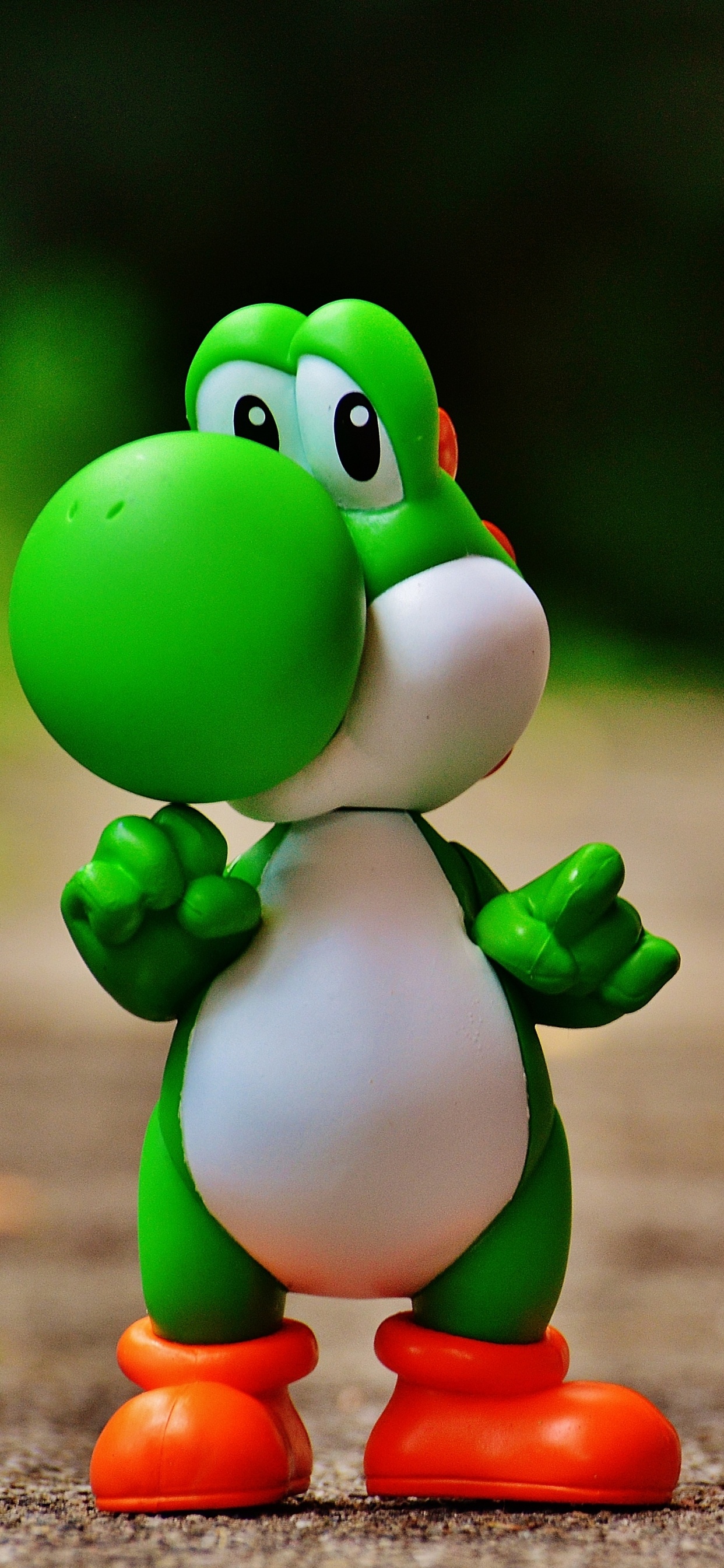 Yoshis Island, Super Mario World, Green, Toy, Action Figure. Wallpaper in 1242x2688 Resolution