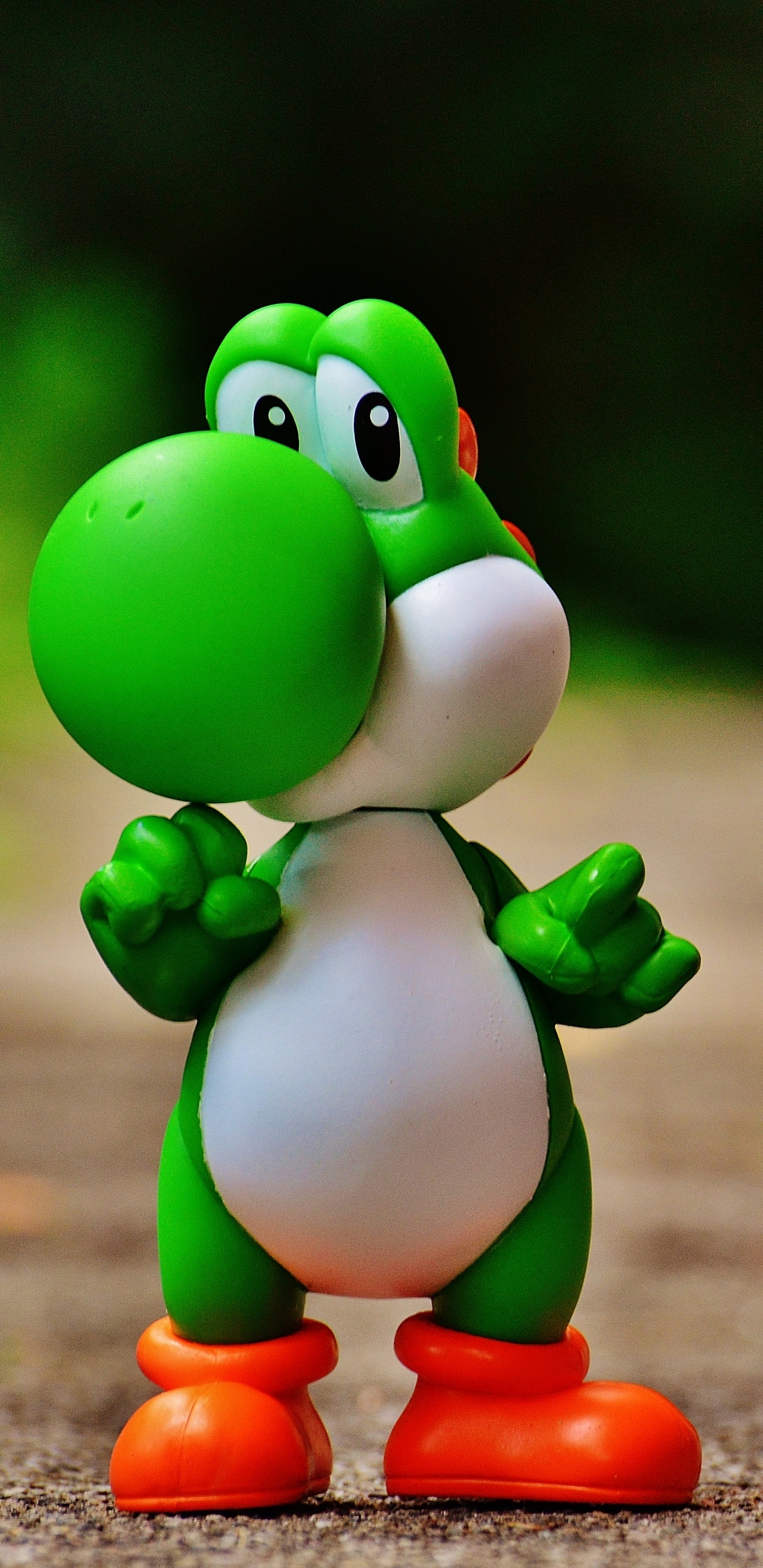 Yoshis Island, Super Mario World, Green, Toy, Action Figure. Wallpaper in 1440x2960 Resolution