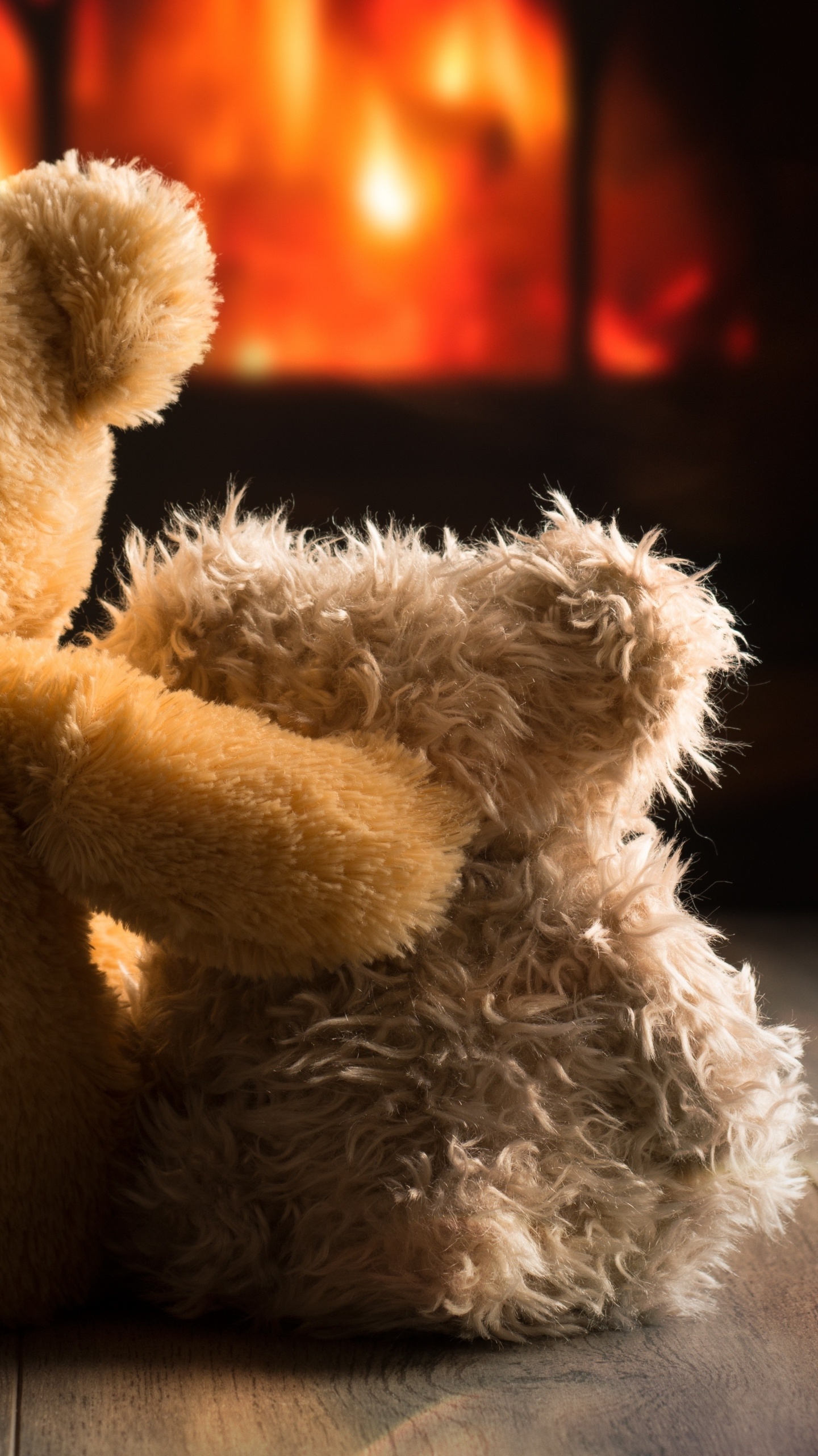 Teddy Bear, Stuffed Toy, Toy, Bear, Fur. Wallpaper in 1440x2560 Resolution