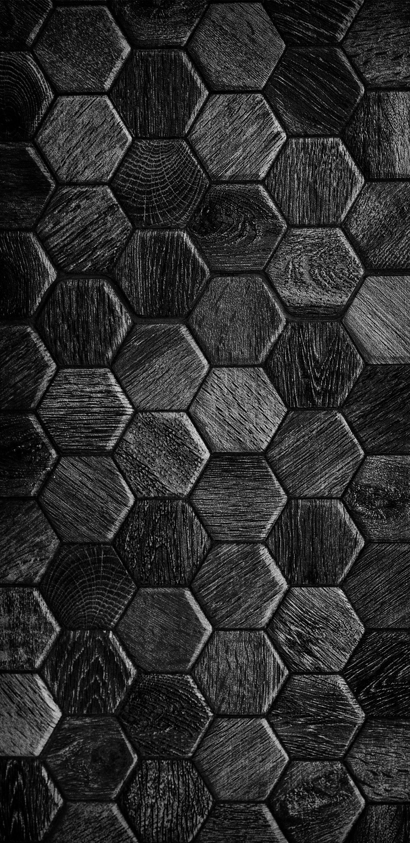 Gris, Noir et Blanc, Art, Symétrie, de Teintes et de Nuances. Wallpaper in 1440x2960 Resolution