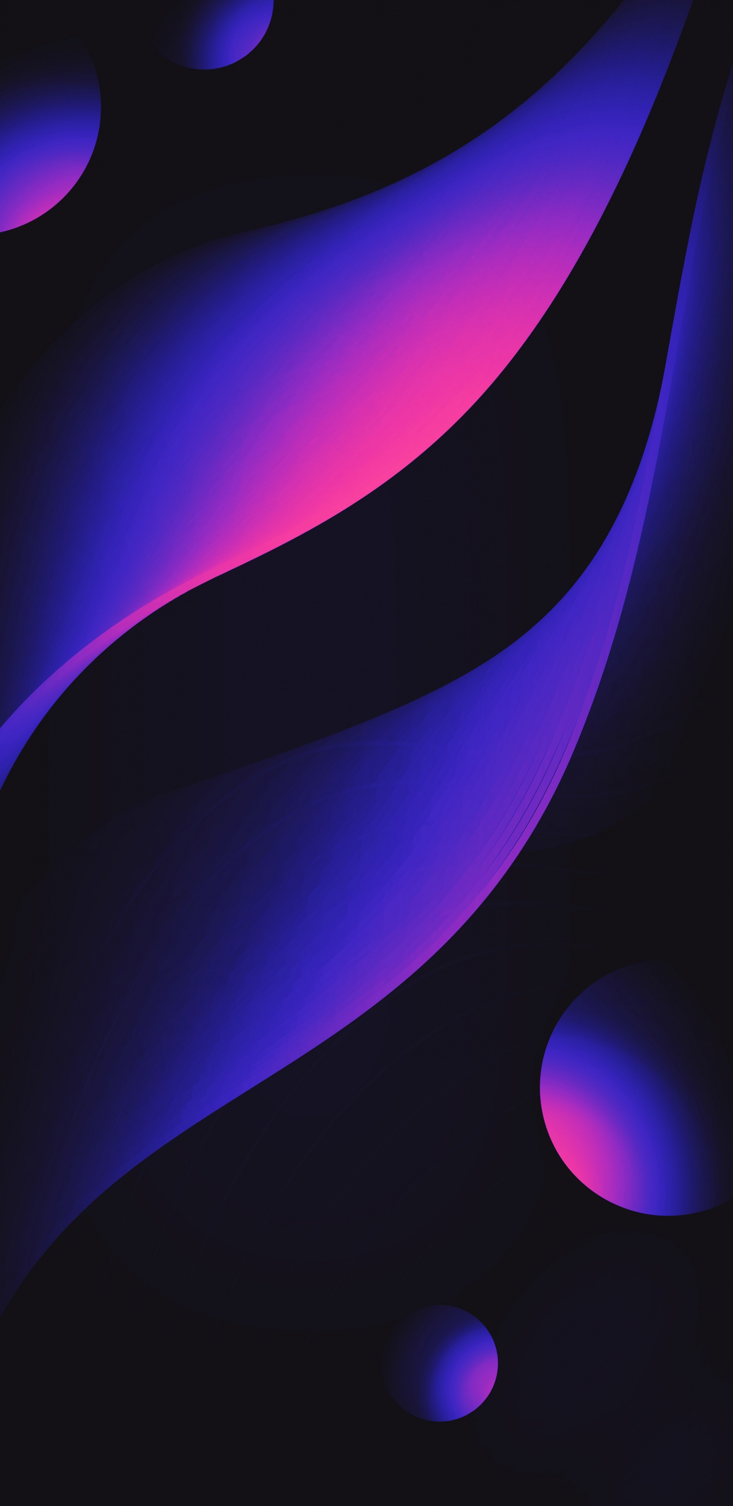 Lumière, Bleu de Cobalt, Purple, Blue, Azure. Wallpaper in 1440x2960 Resolution