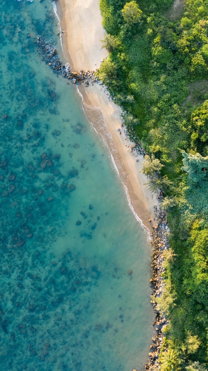 Informática de 64 Bits, Windows 10, Agua, Azure, Paisaje Natural. Wallpaper in 720x1280 Resolution