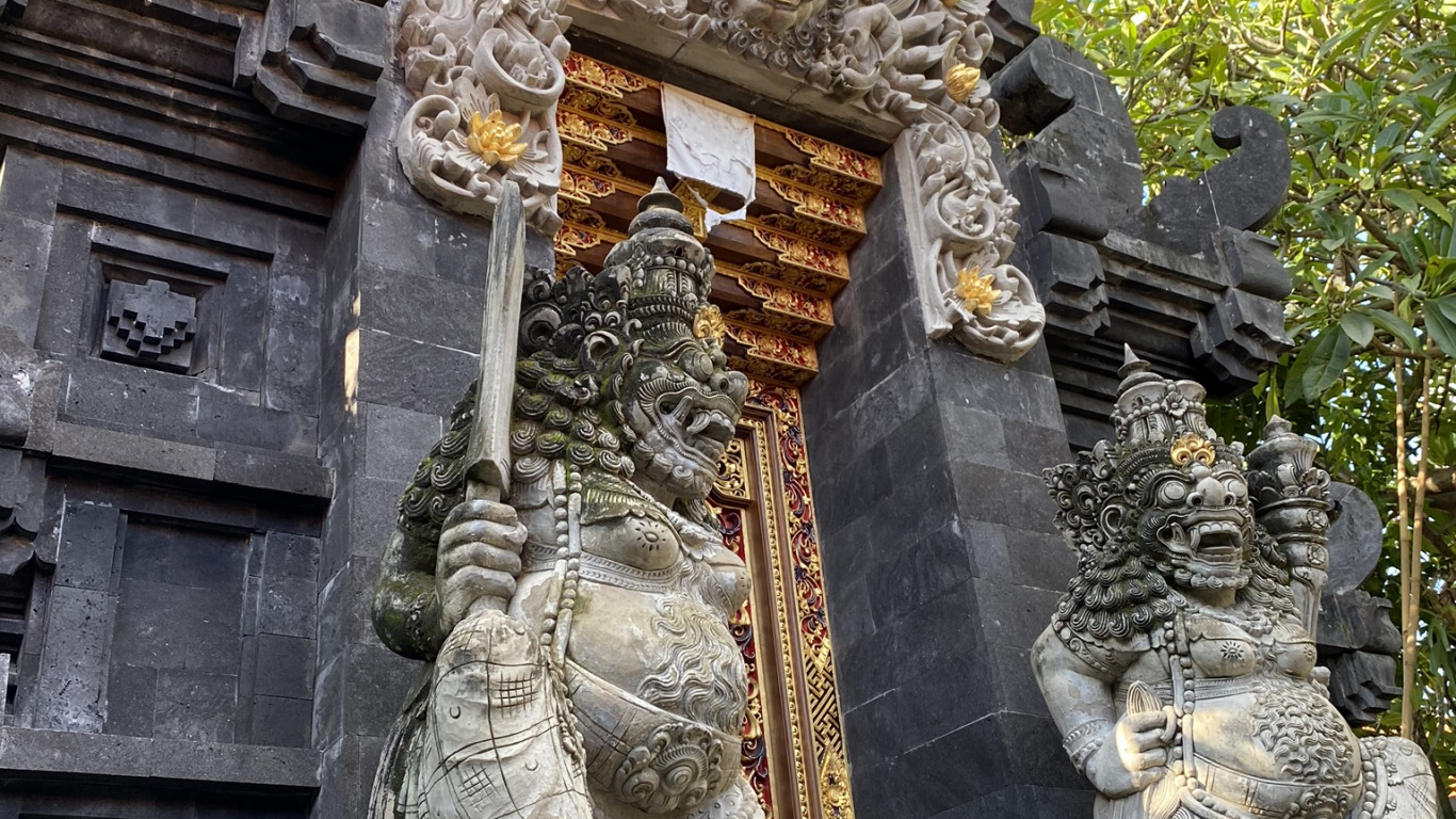 Bali, la Sculpture Sur Pierre, Statue, Relief, Art. Wallpaper in 1366x768 Resolution