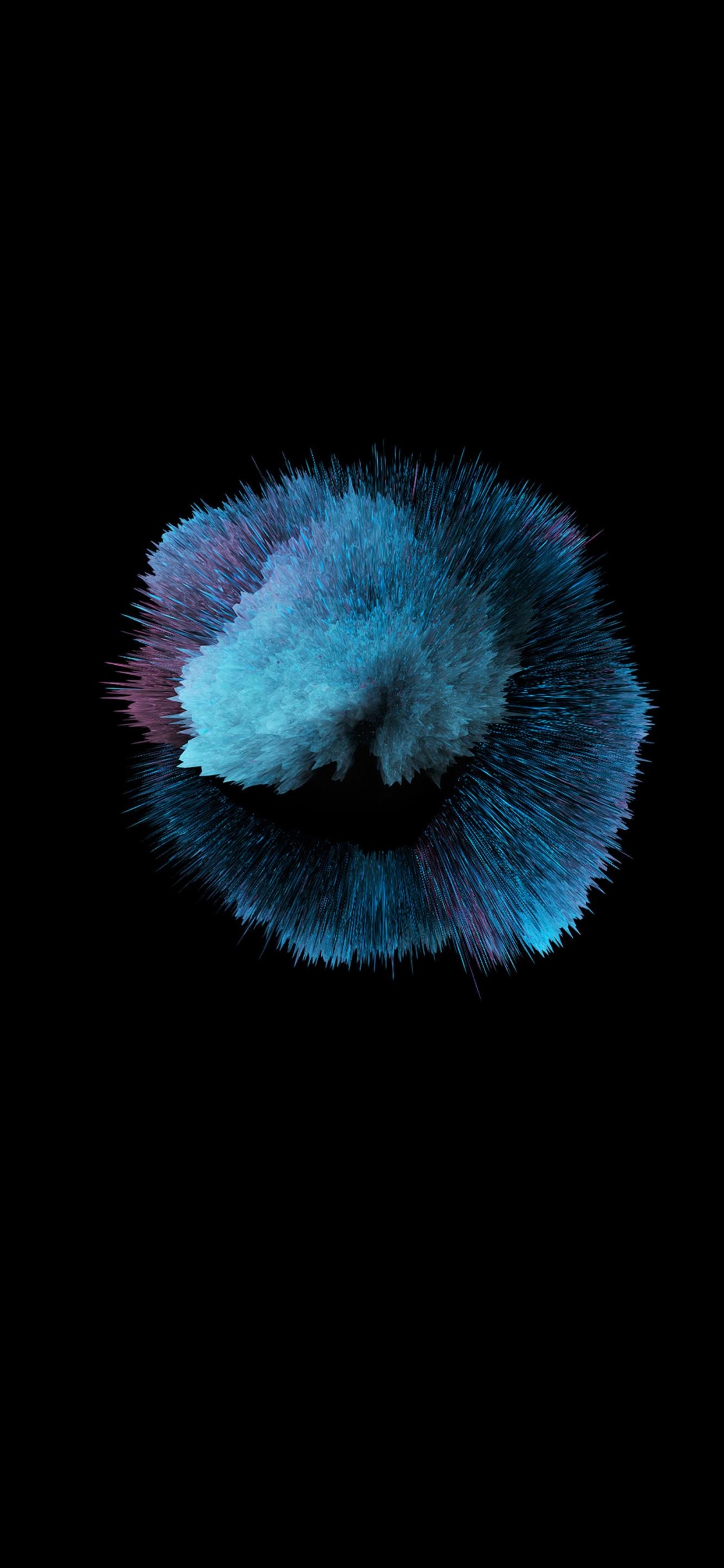 ZTE, ZTE Blade V9, Fondos de Pantalla Zte Blade V9, Android, Electric Blue. Wallpaper in 1125x2436 Resolution