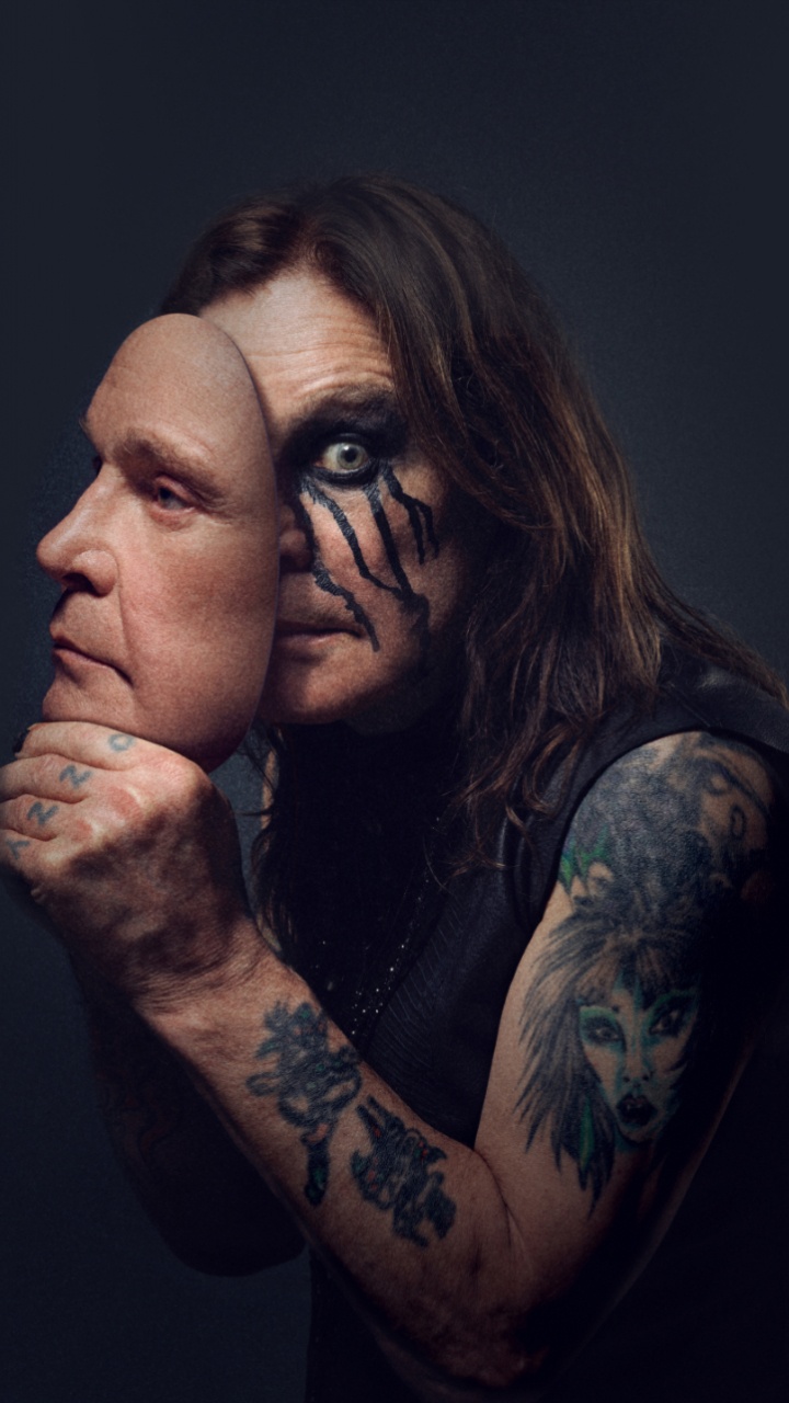 Ozzy Osbourne, No More Tours II, Arm, Beauty, Portrait. Wallpaper in 720x1280 Resolution