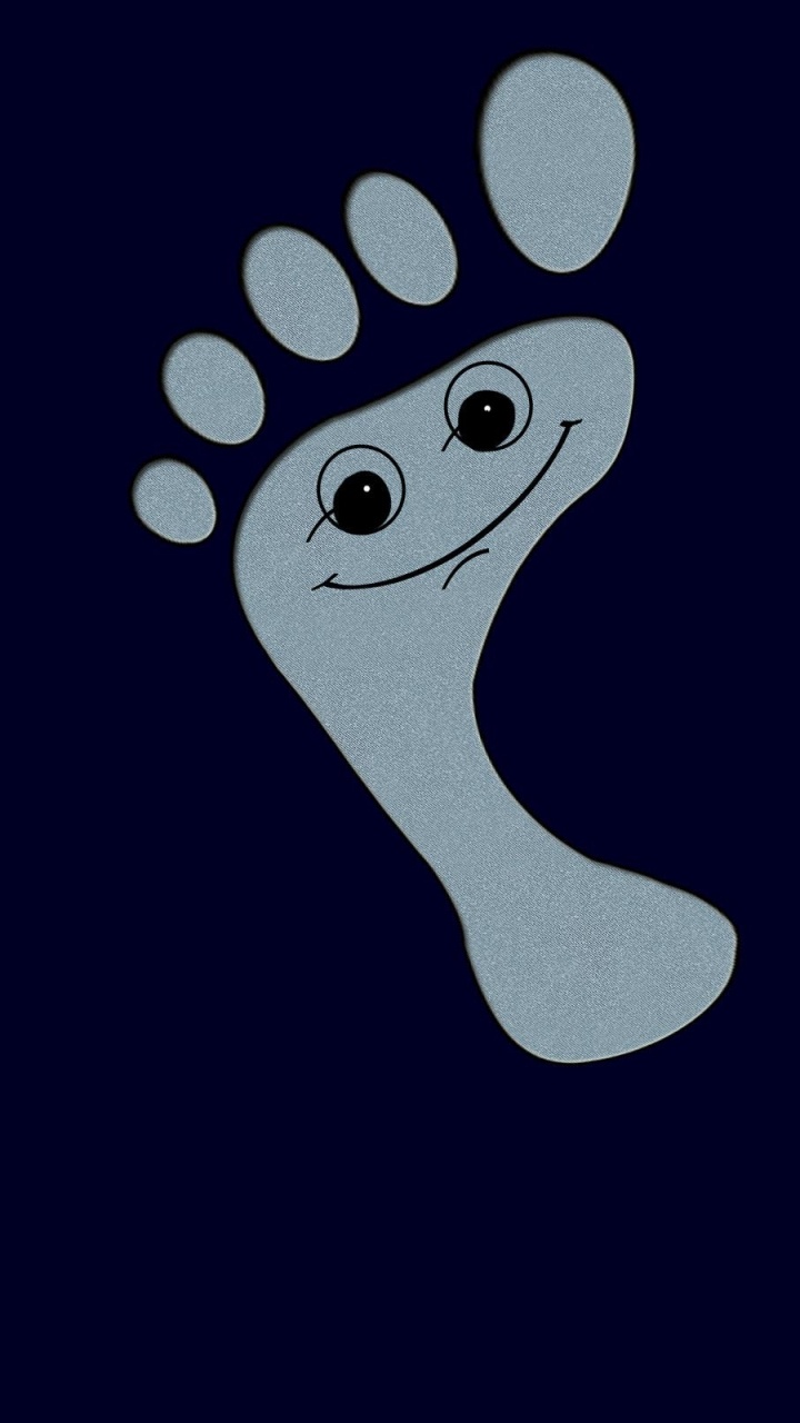 Weiße Und Schwarze Tierillustration. Wallpaper in 720x1280 Resolution