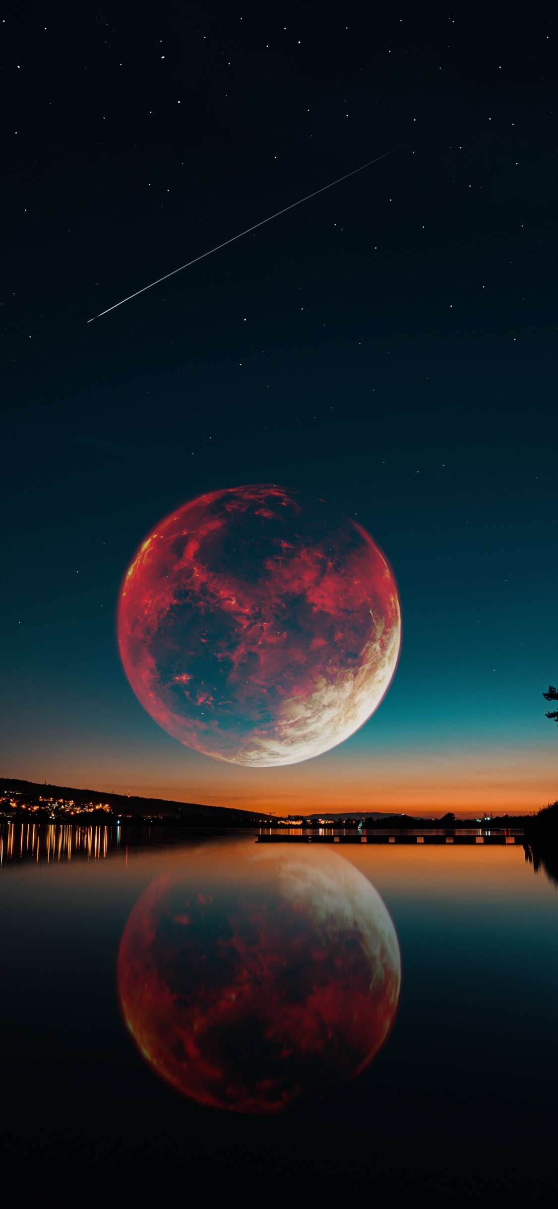 这个星球, 月亮, 气氛, 太阳能系统, 光 壁纸 1125x2436 允许