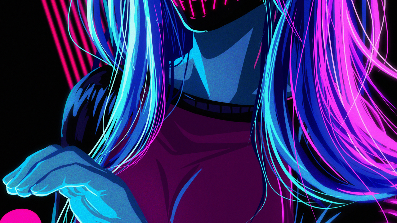 紫色的, 光, 粉红色, 艺术, 紫罗兰色 壁纸 1280x720 允许