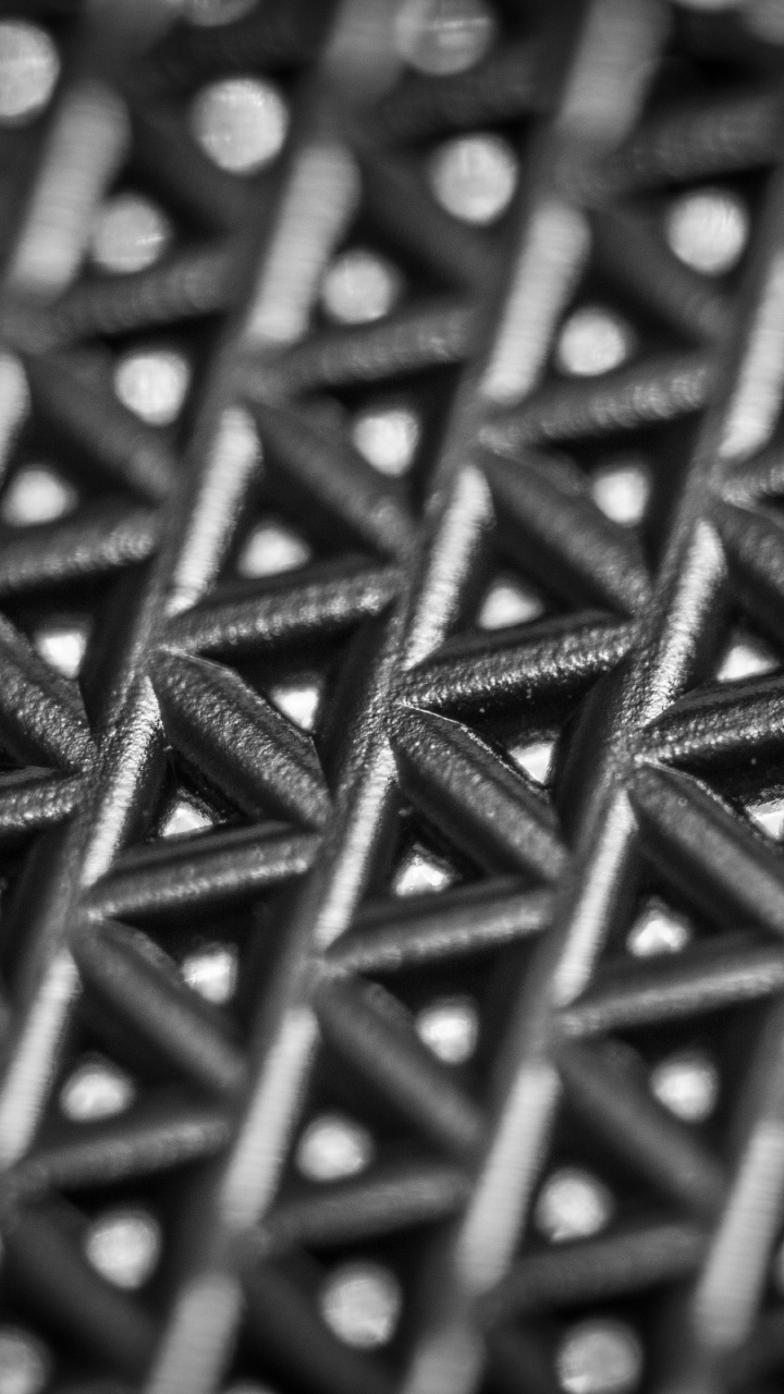 Motif Carré Noir et Argent. Wallpaper in 720x1280 Resolution