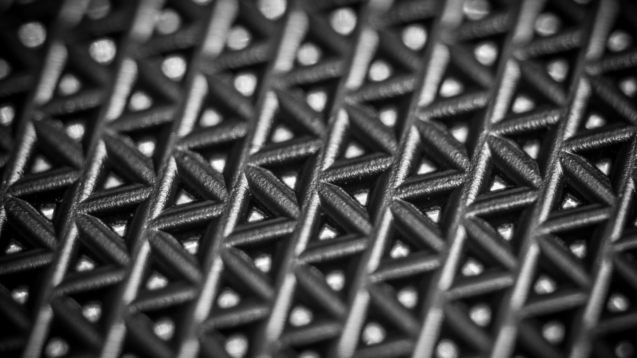 Black and Silver Square Pattern. Wallpaper in 1280x720 Resolution