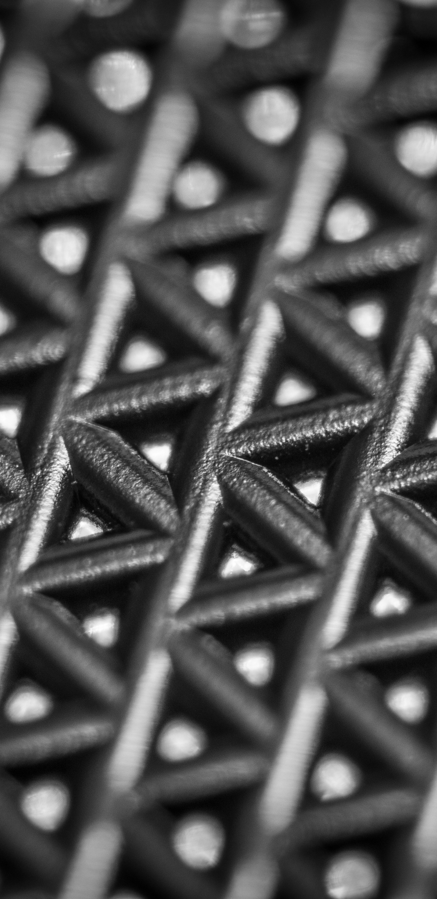 Patrón Cuadrado Negro y Plateado. Wallpaper in 1440x2960 Resolution