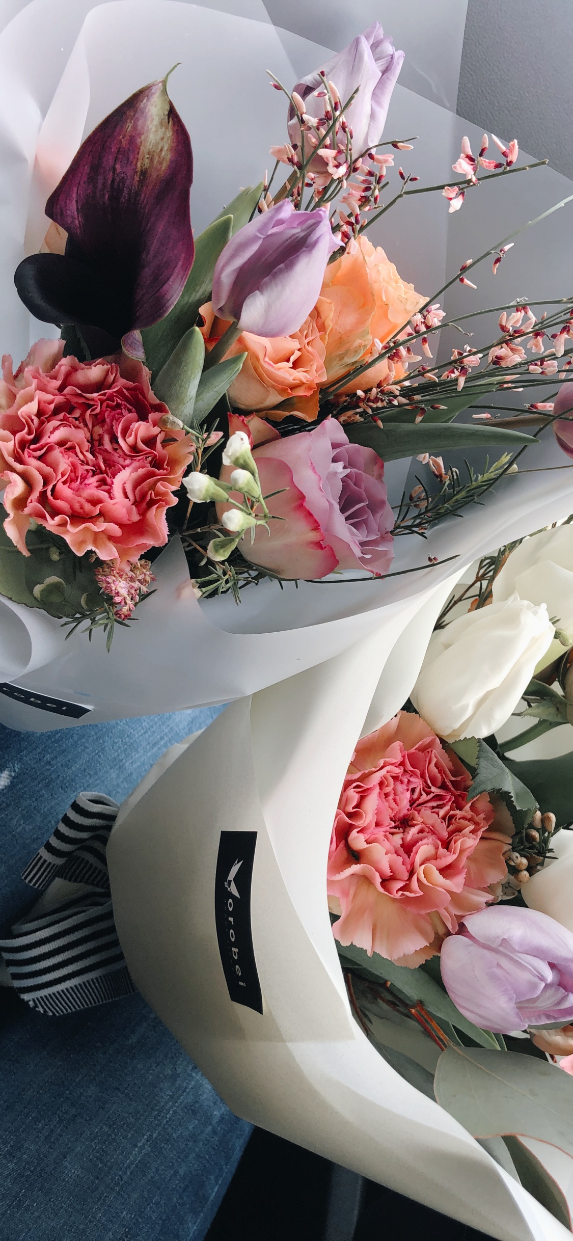 Flower Bouquet, Floral Design, Rose, Cut Flowers, Artificial Flower. Wallpaper in 1125x2436 Resolution