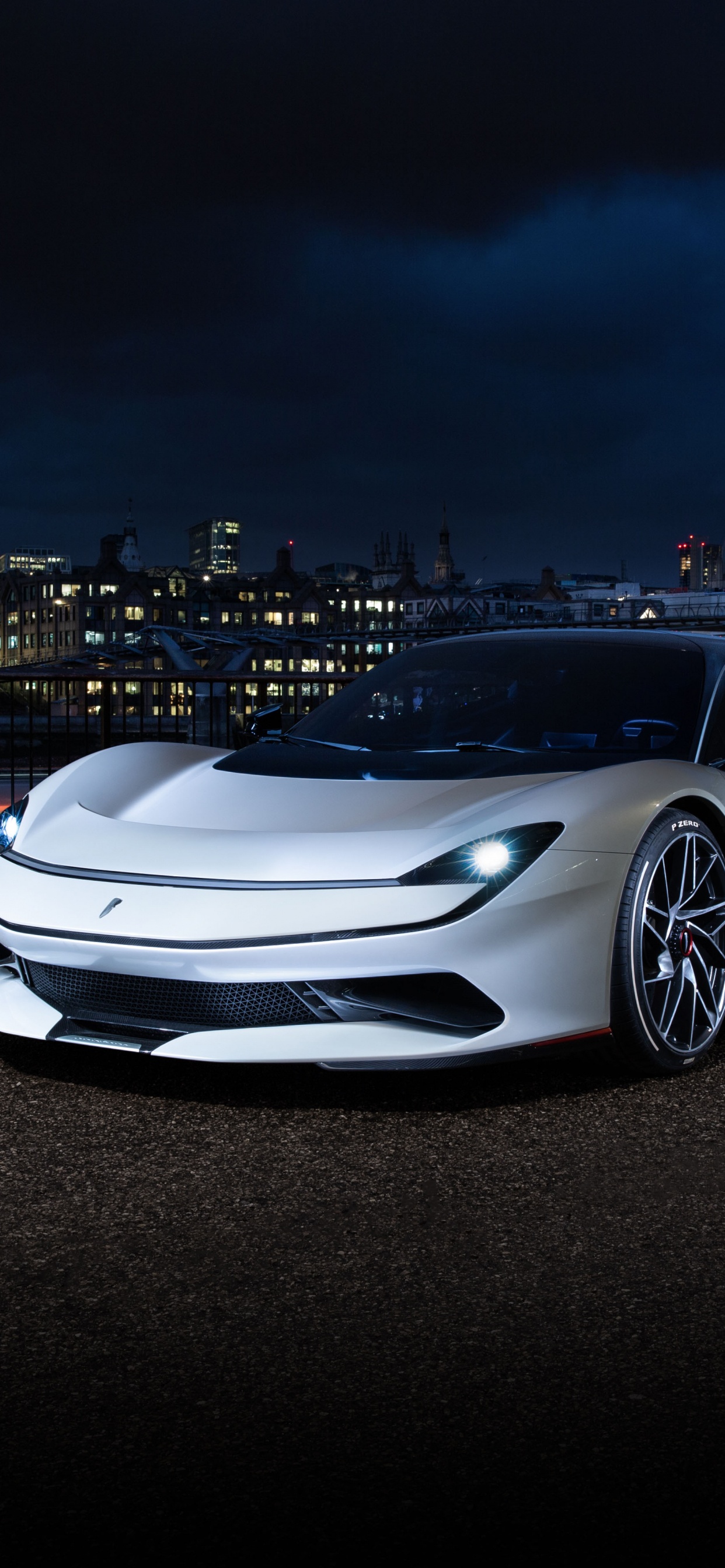 宾尼法利纳·巴蒂斯塔（Pininfarina Battista）, 宾, 汽车Pininfarina, 超级跑车, 保险杠 壁纸 1242x2688 允许